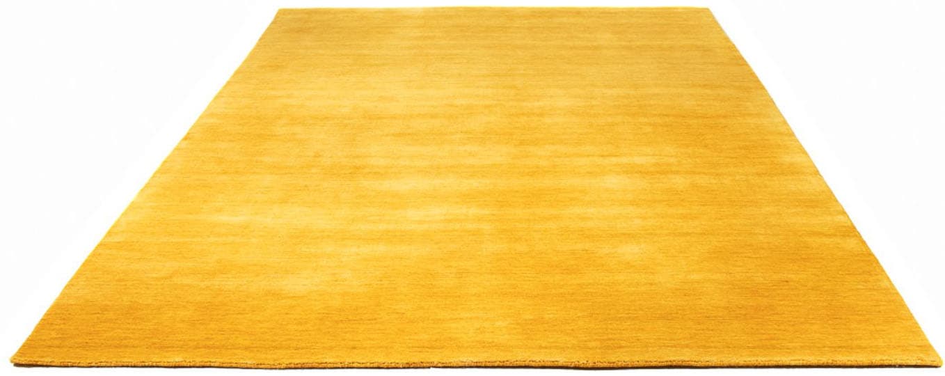 morgenland Wollteppich »LORIBAFT TEPPSTAR«, rechteckig, 15 mm Höhe, reine Schurwolle, uni, Wohnzimmer