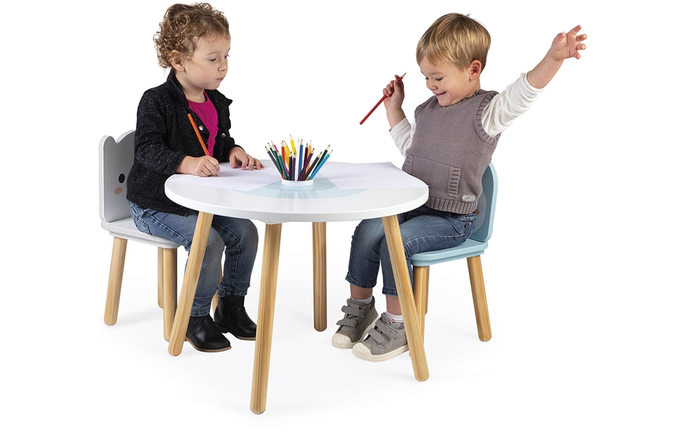 Janod Kindersitzgruppe »Janod Kindertisch- und Stuhlset Ark«