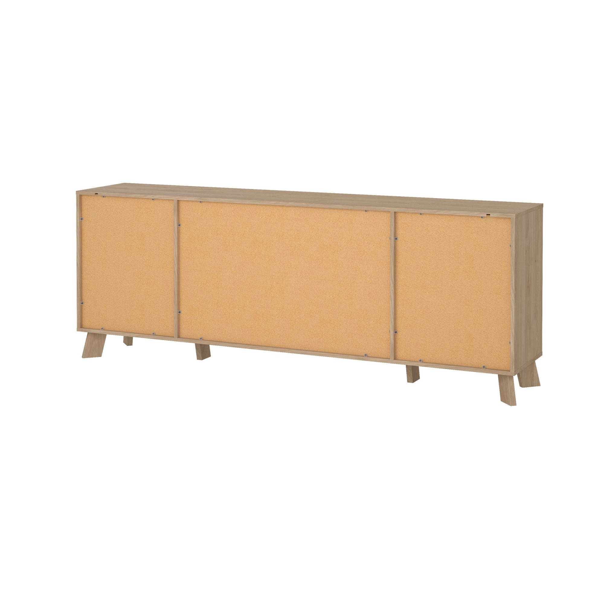 andas Sideboard »Ikast, Stauraum, Schubladenschrank, Aufbewahrung«, Breite 196 cm, 4 Türen, 2 Schubladen, Höhe 73 cm