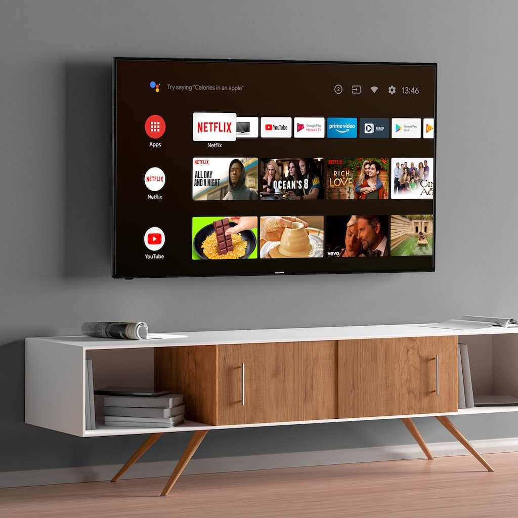 Telefunken LED-Fernseher »XU65AJ600«, 164 cm/65 Zoll, 4K Ultra HD, Android TV