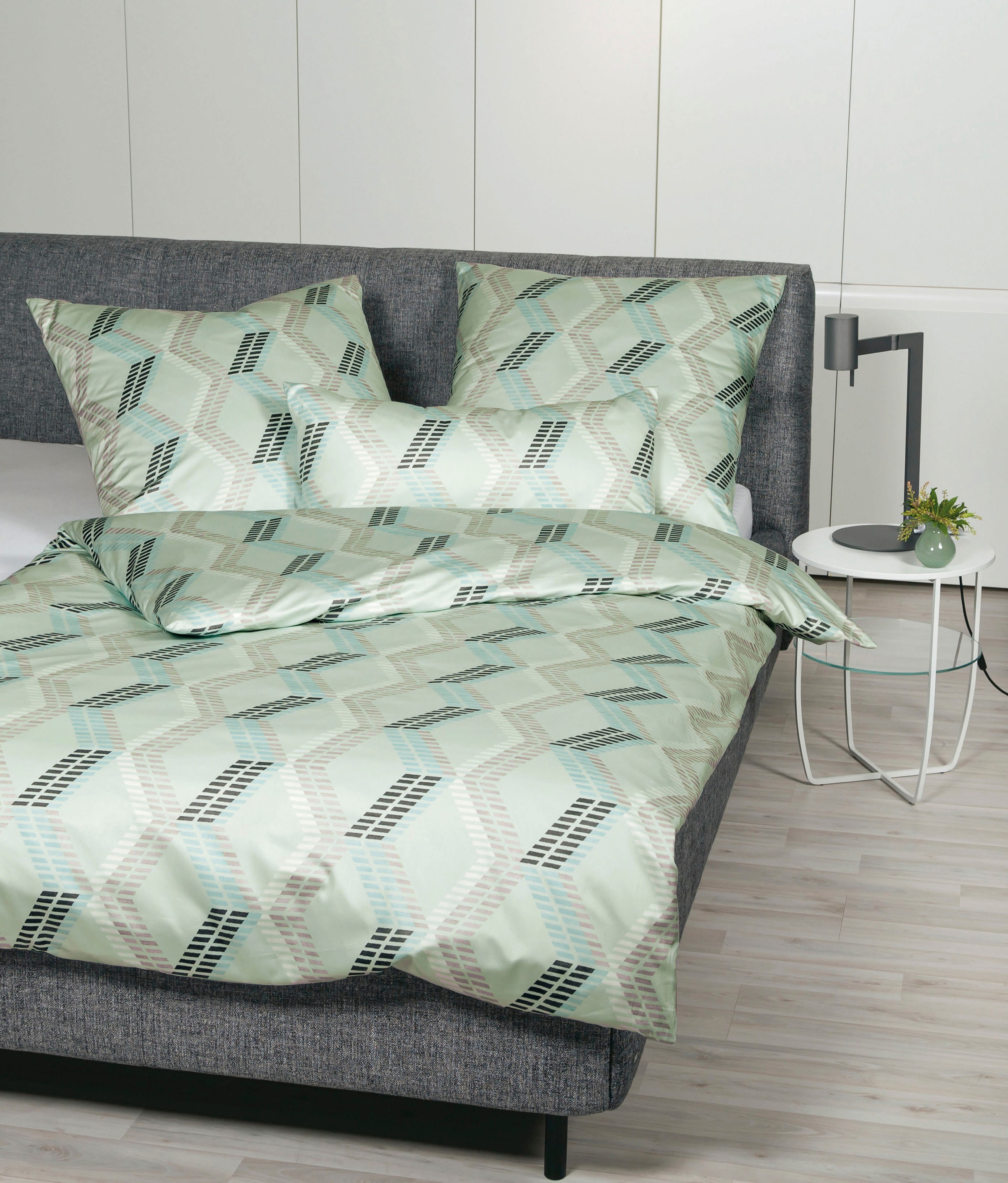 Janine Bettwäsche »MILANO 45068« 2 Stk. tlg. mit Reißverschluss günstig online kaufen