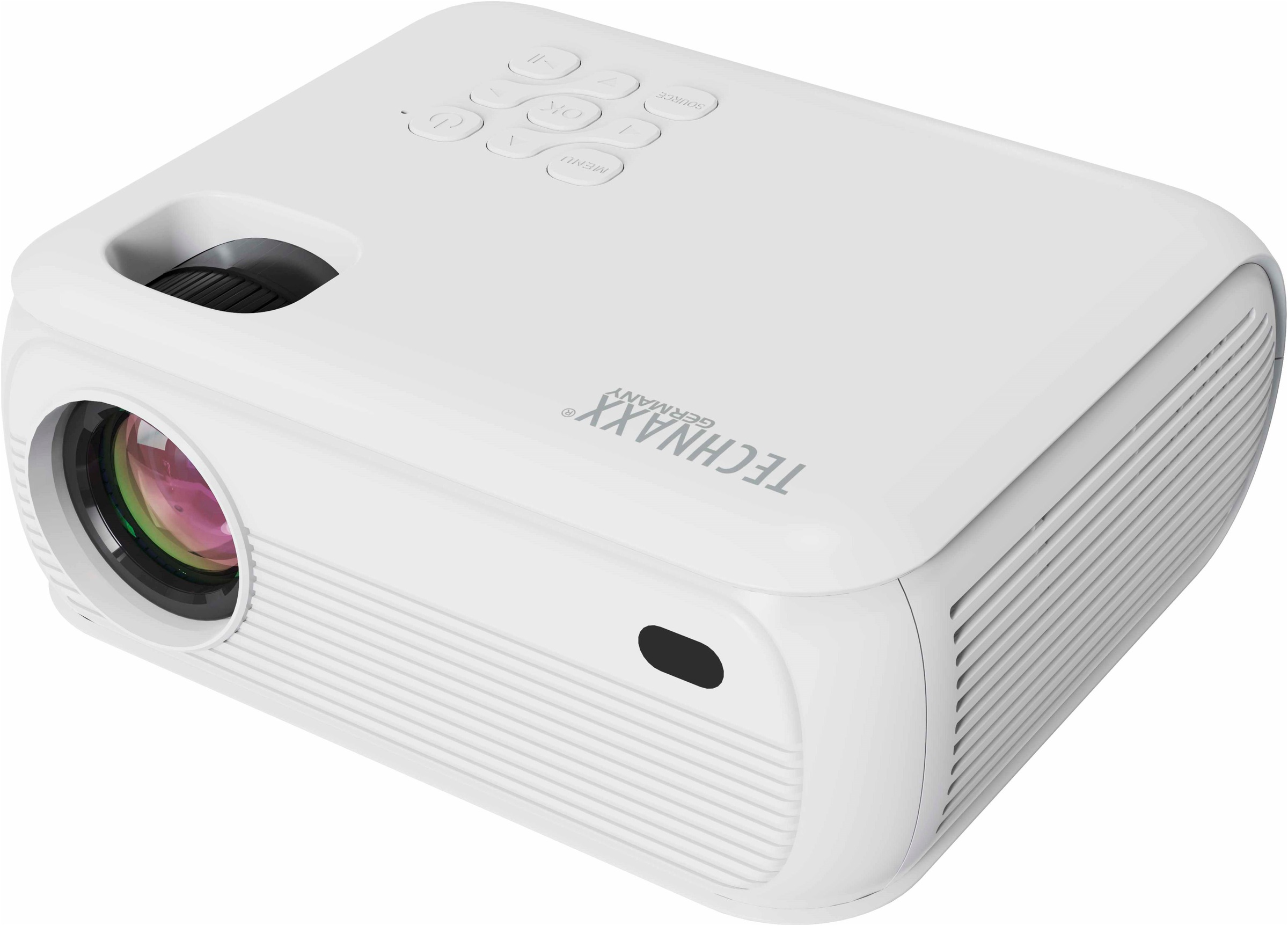 TECHNAXX Beamer »TX-332« (200 lm 1000:1 1920 x 1080 px) weiß Projektionsabstand: 1.1 -3.3 m