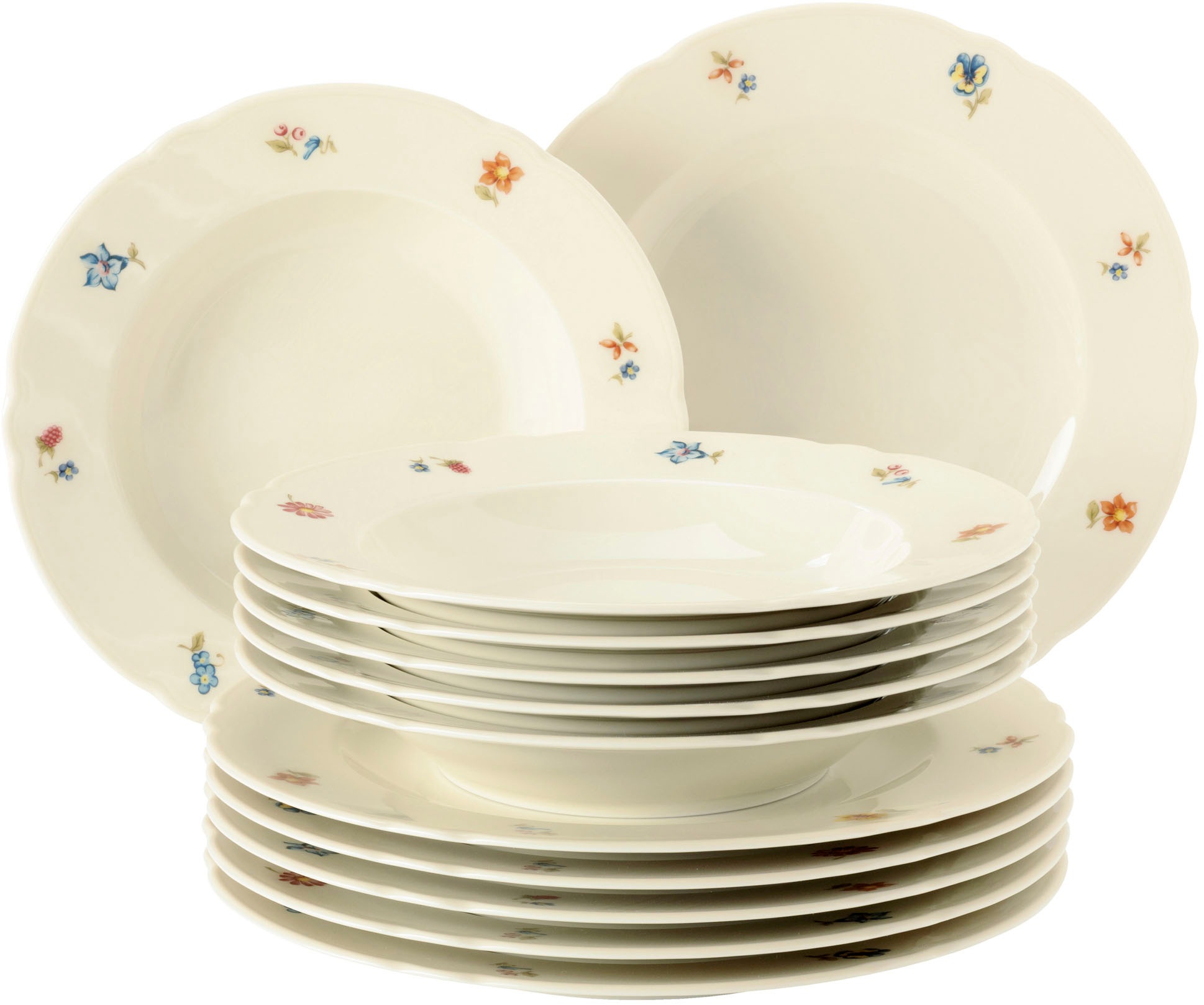 Seltmann Weiden Tafelservice »Teller Set, Geschirr-Set Marieluise« Speisete günstig online kaufen