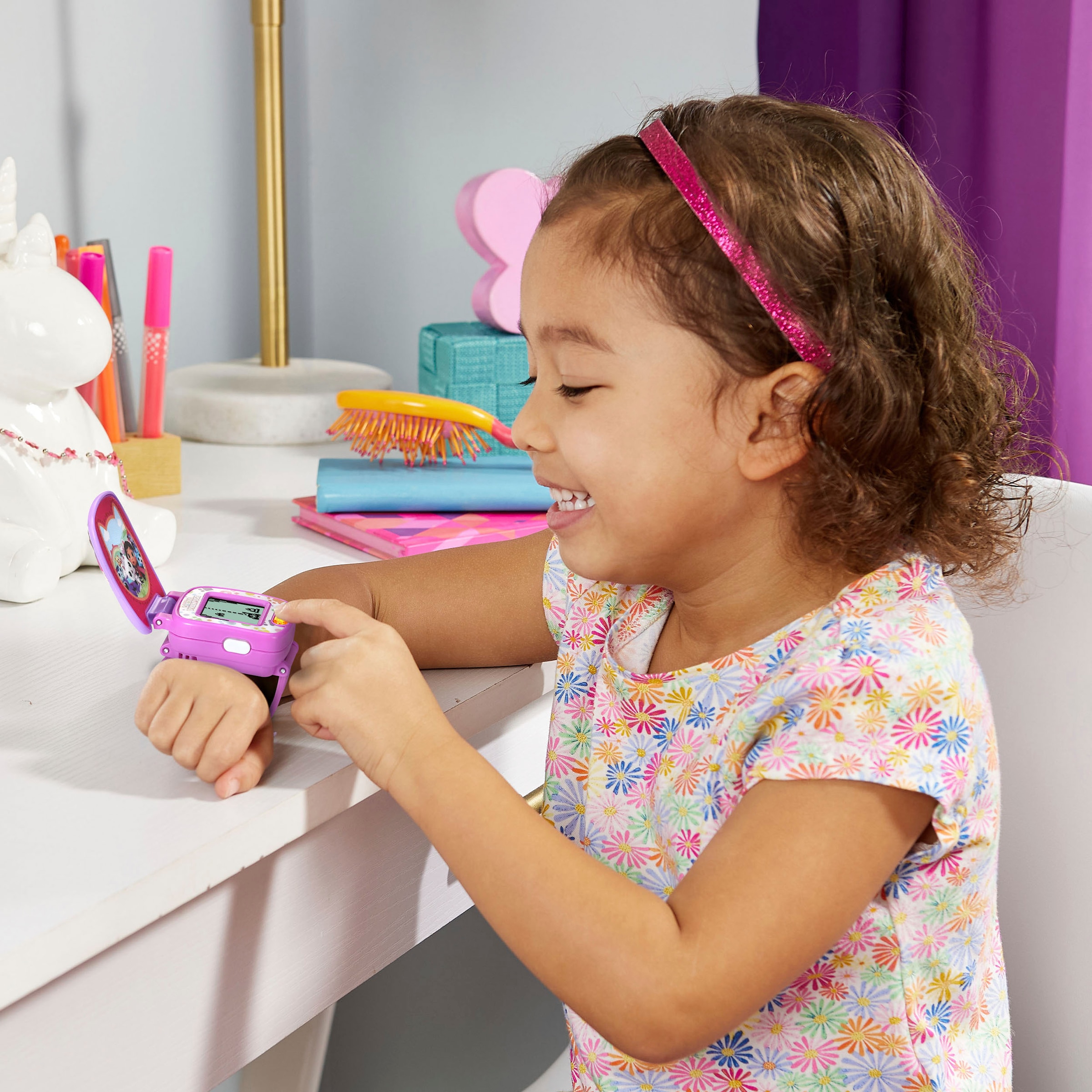 Vtech® Lernspielzeug »Gabby's Dollhouse - Gabby Lernuhr«