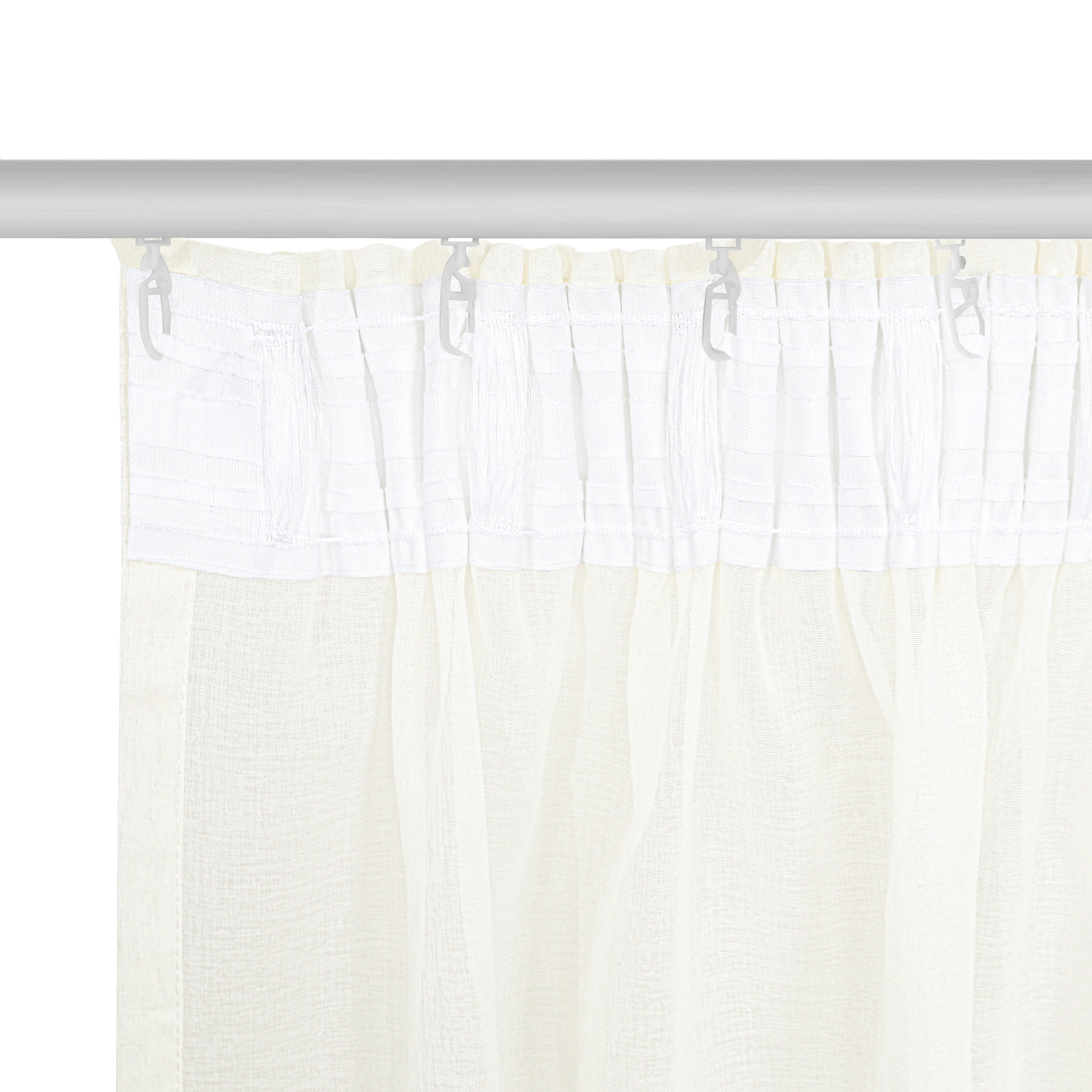 OTTO home Gardine »Dolly« Multifunktionsband 1 Stk. tlg. gewebt, Polyester
