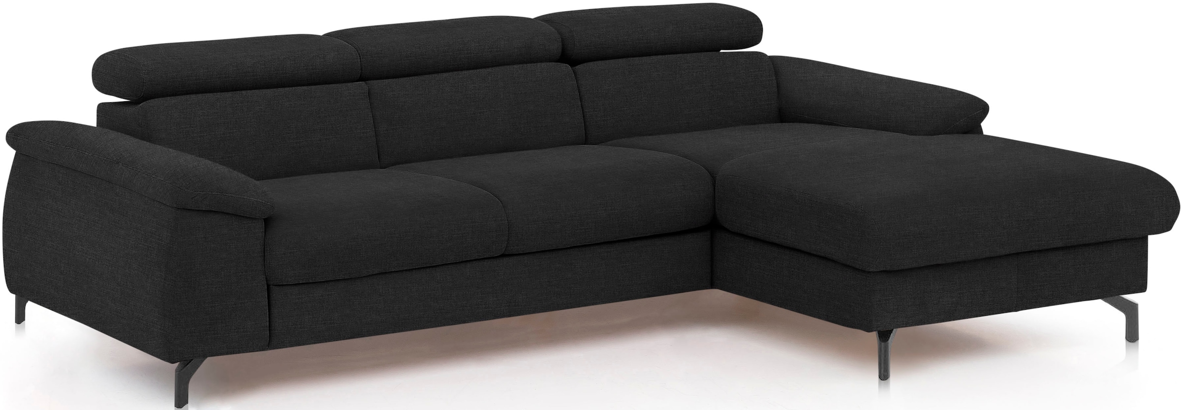 COTTA Ecksofa »Kitty L-Form«, mit Kopfteilverstellung, wahlweise mit Bettfunktion & Bettkasten