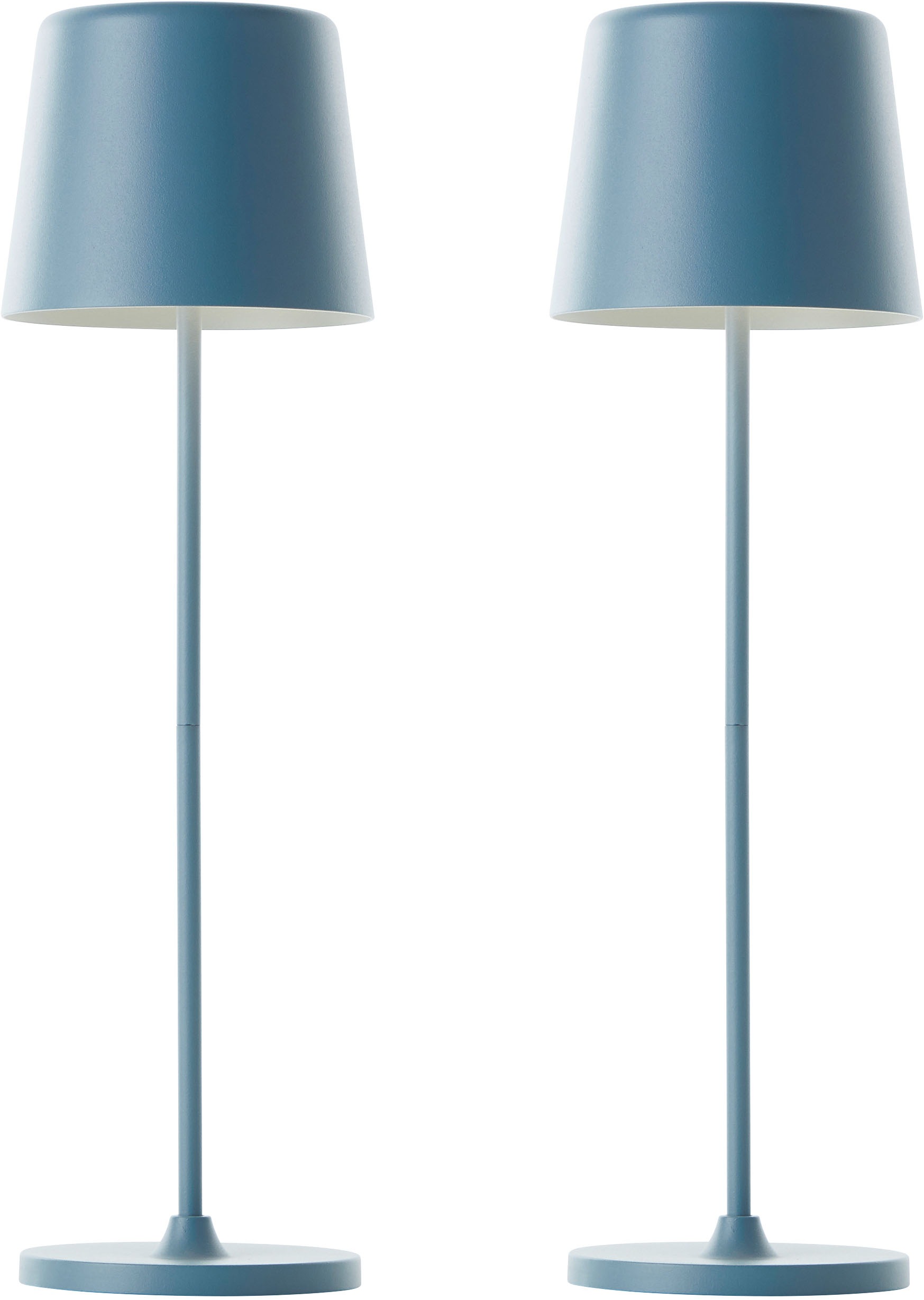 Brilliant LED Tischleuchte »Kaami - mobile LED Außen Tischlampe 2er-Set«, 3 günstig online kaufen