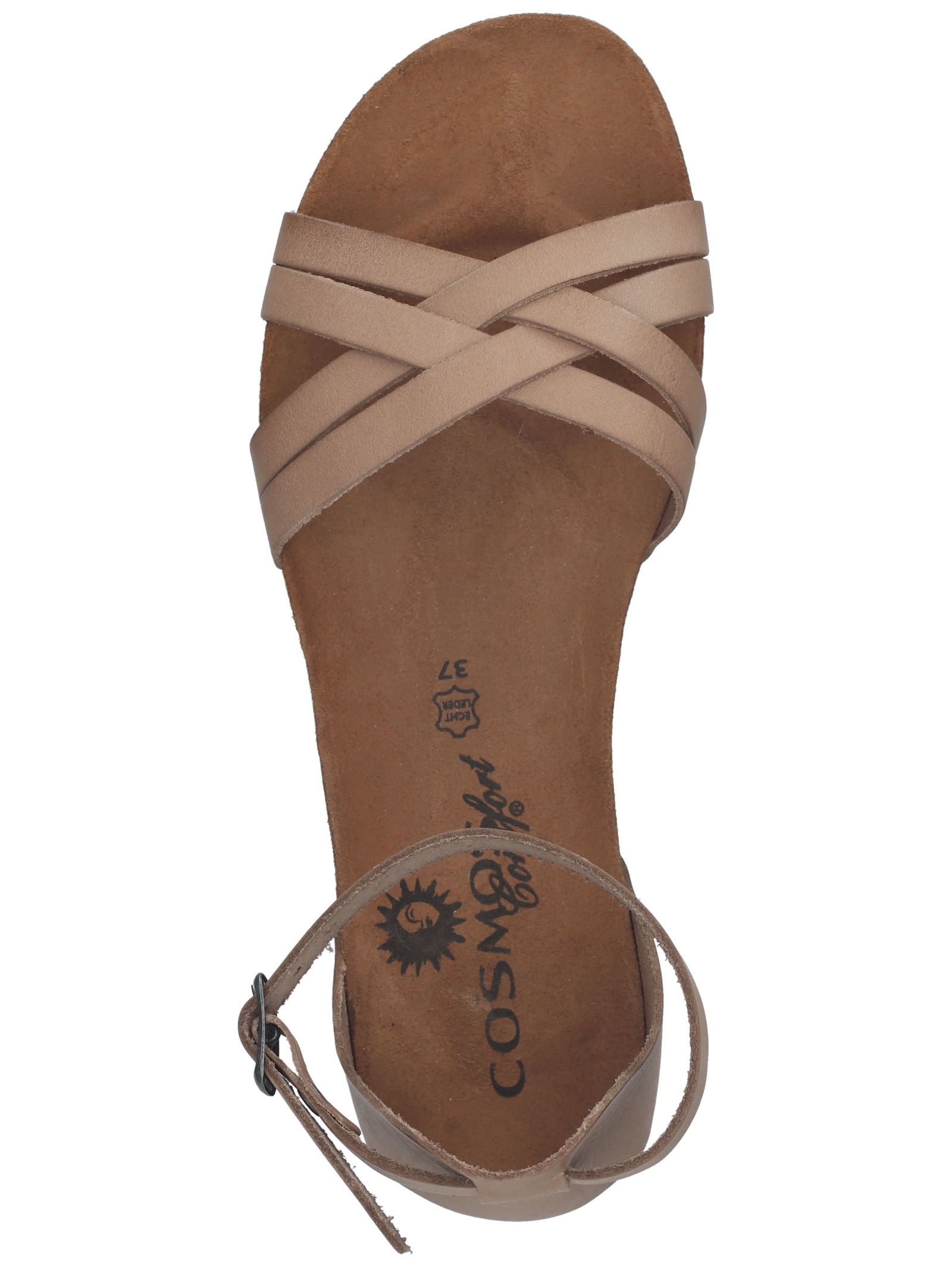 COSMOS Comfort Riemchensandale »COSMOS Comfort Sandalen Leder«