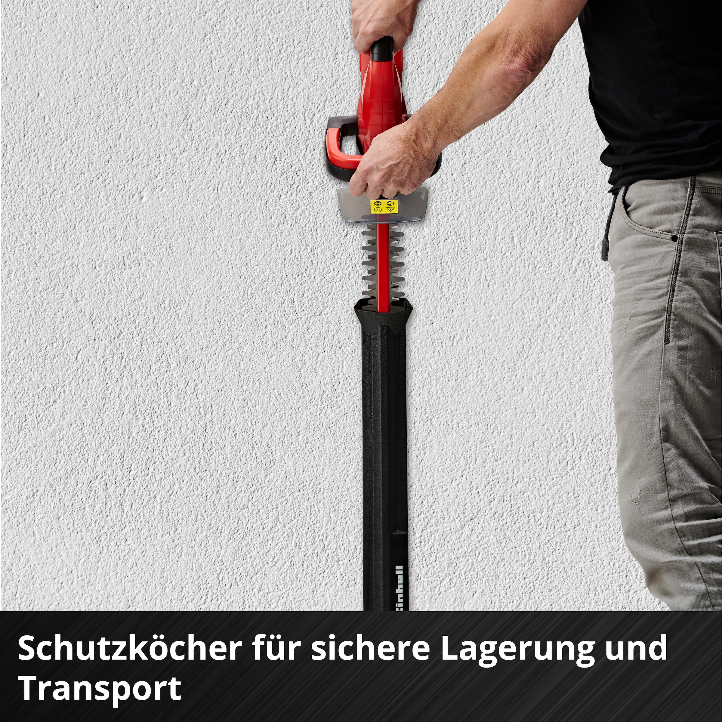 Einhell Akku-Heckenschere »GC-CH 1846 Li (1x2,5 Ah)«, (Set), inkl. Akku und Ladegerät