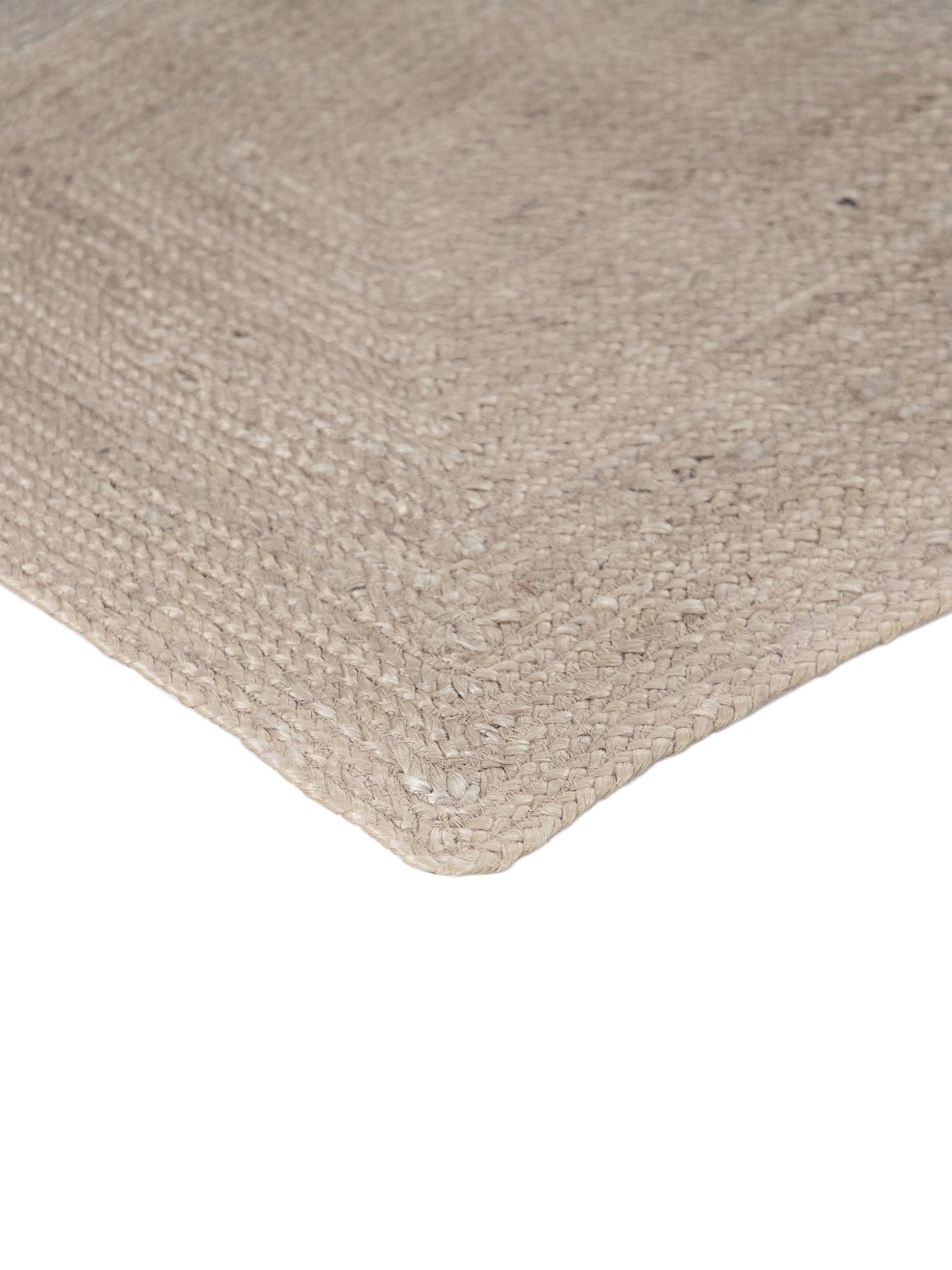 carpetfine Teppich »Nele Juteteppich Naturfaser«, rechteckig, 6 mm Höhe, geflochtener Wendeteppich aus 100% Jute, quadratisch und als Läufer