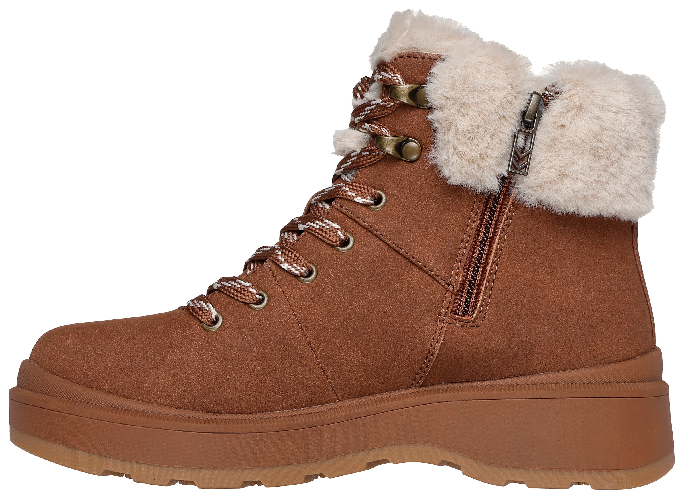 Skechers Winterboots »PARK CITY«, Trekking Stiefel, Schnürstiefel mit Warmfutter