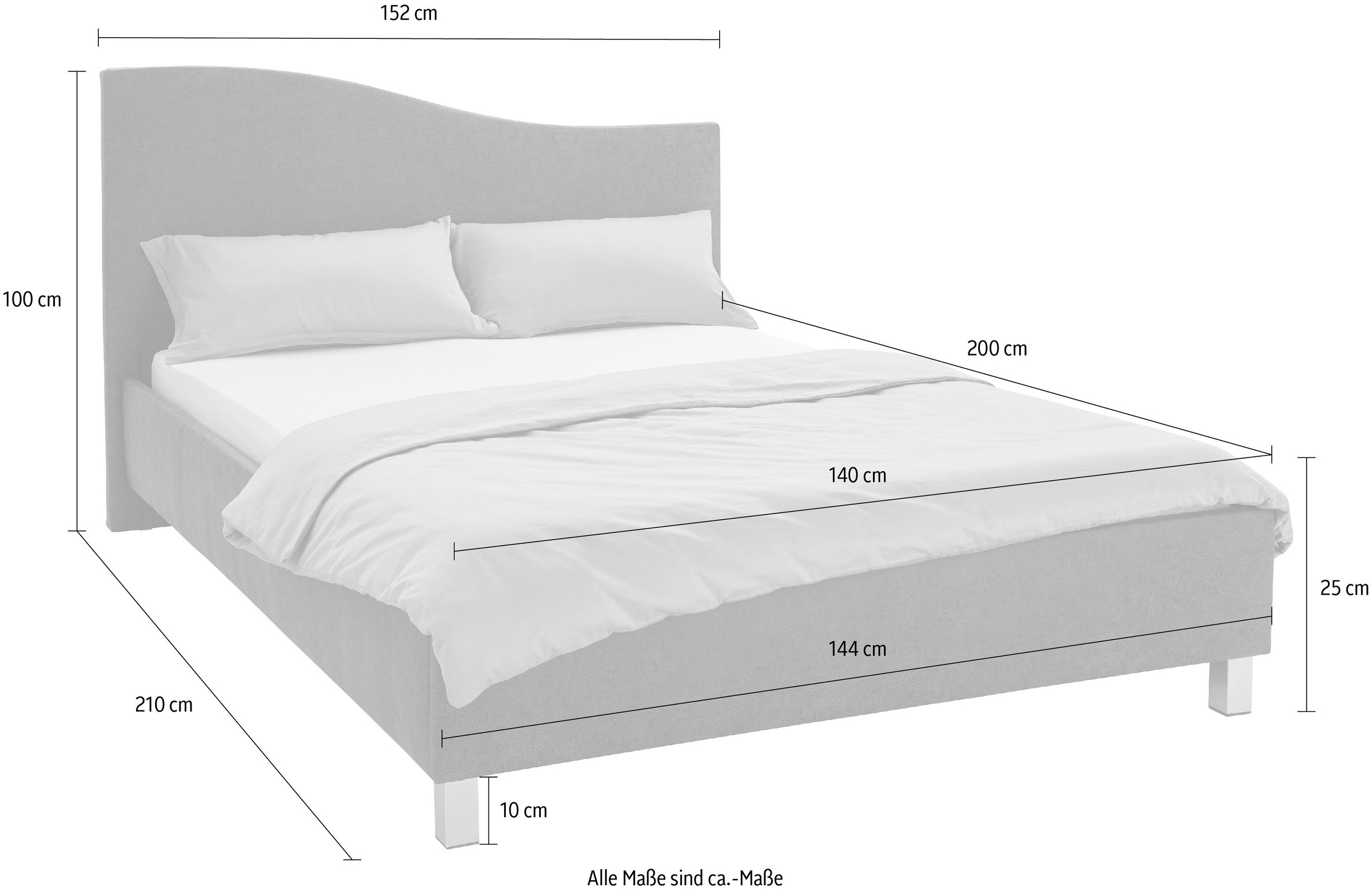 8. Bild von Westfalia Schlafkomfort Polsterbett