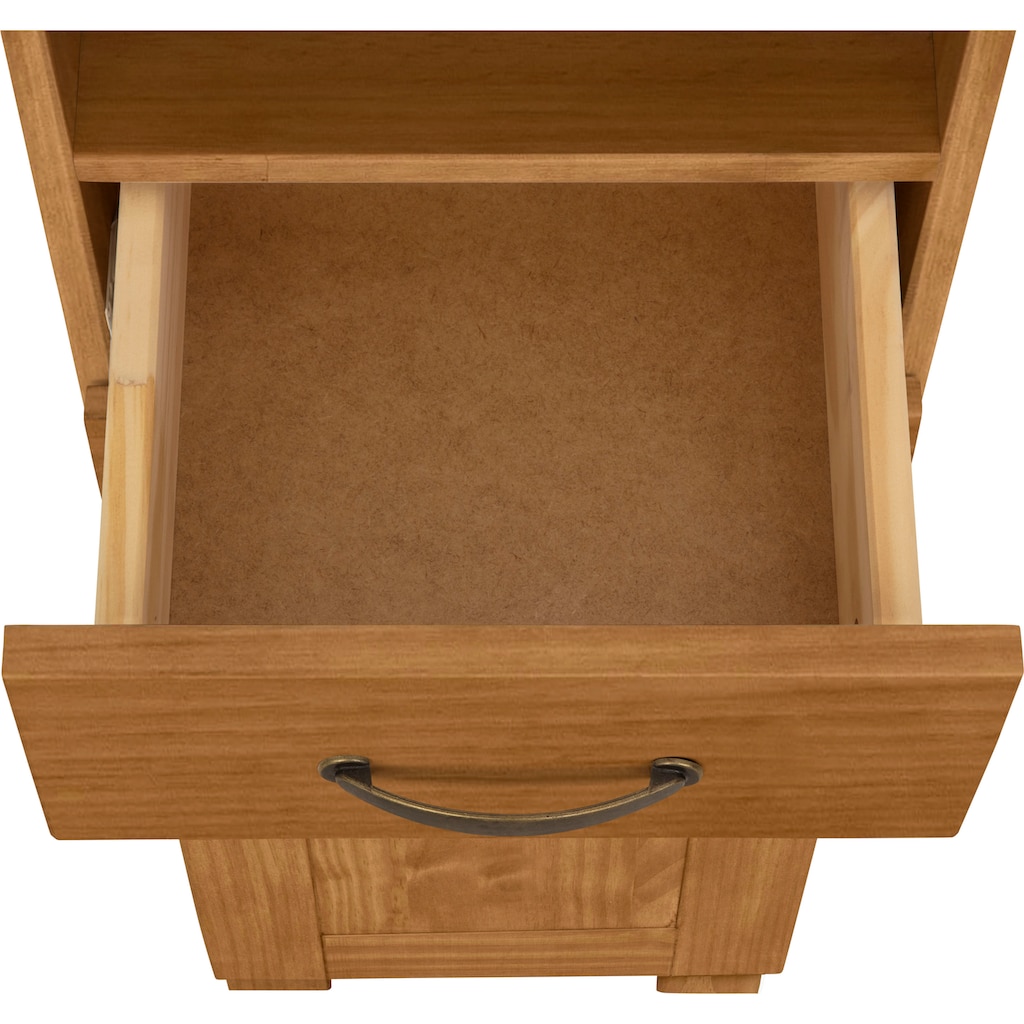 Home affaire Hochschrank »Rodby«, FSC®-zertifiziertes Massivholz, Breite 33 cm, Höhe 180 cm