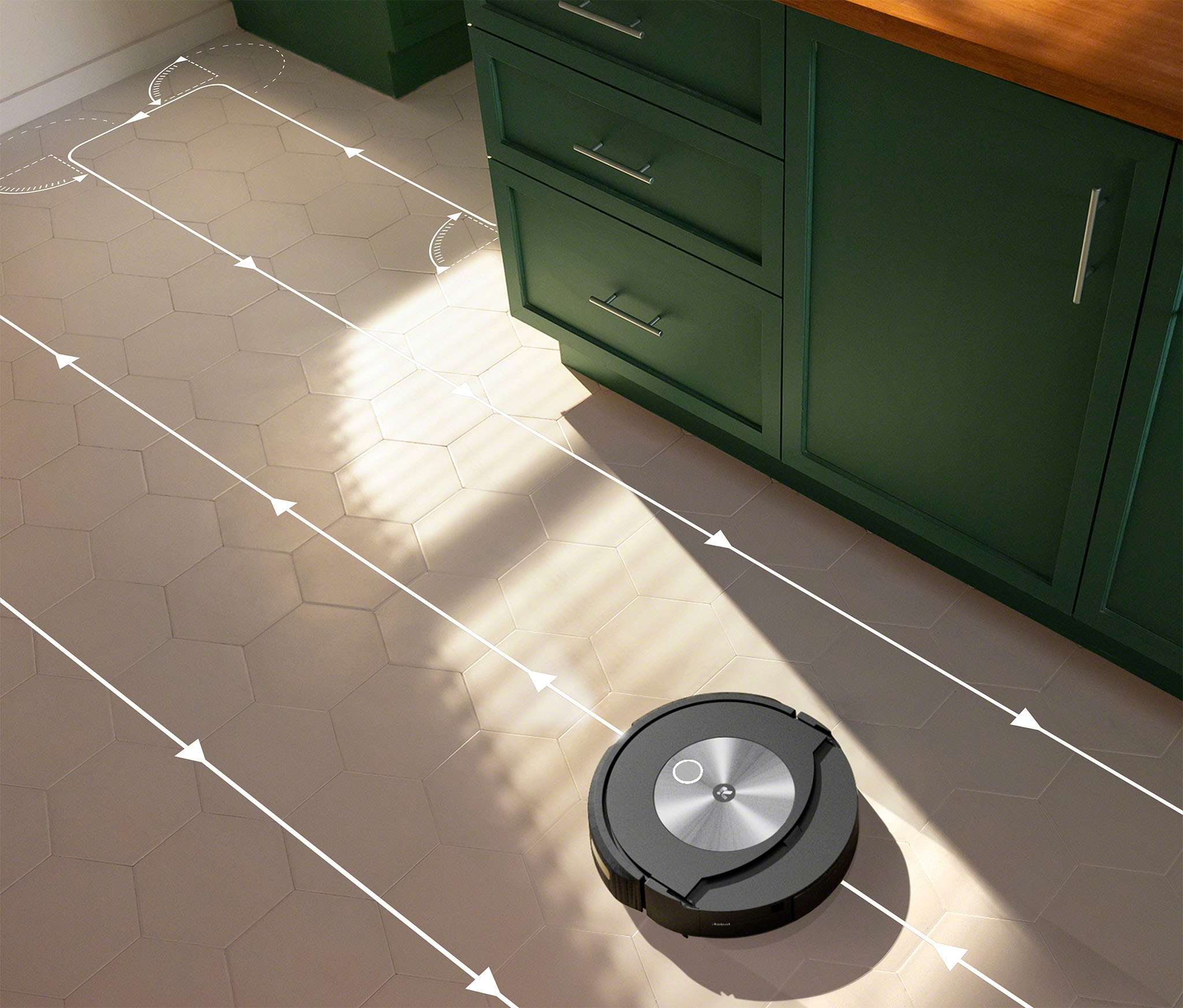 iRobot Saugroboter »Roomba Combo j7+ (c755840) mit autom. Absaugstation«, Saug- und Wischroboter