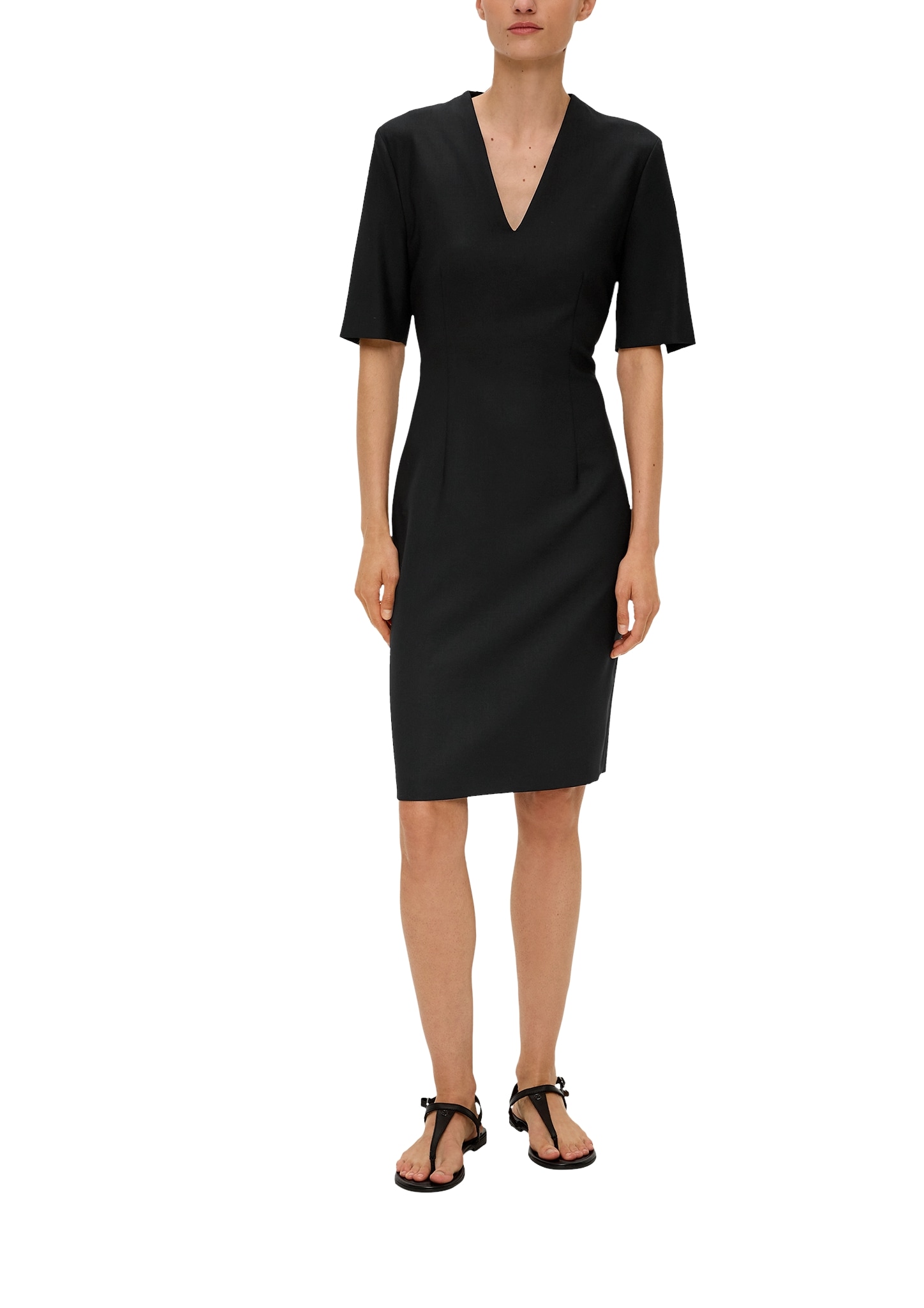 s.Oliver BLACK LABEL Minikleid, in Mini-Länge