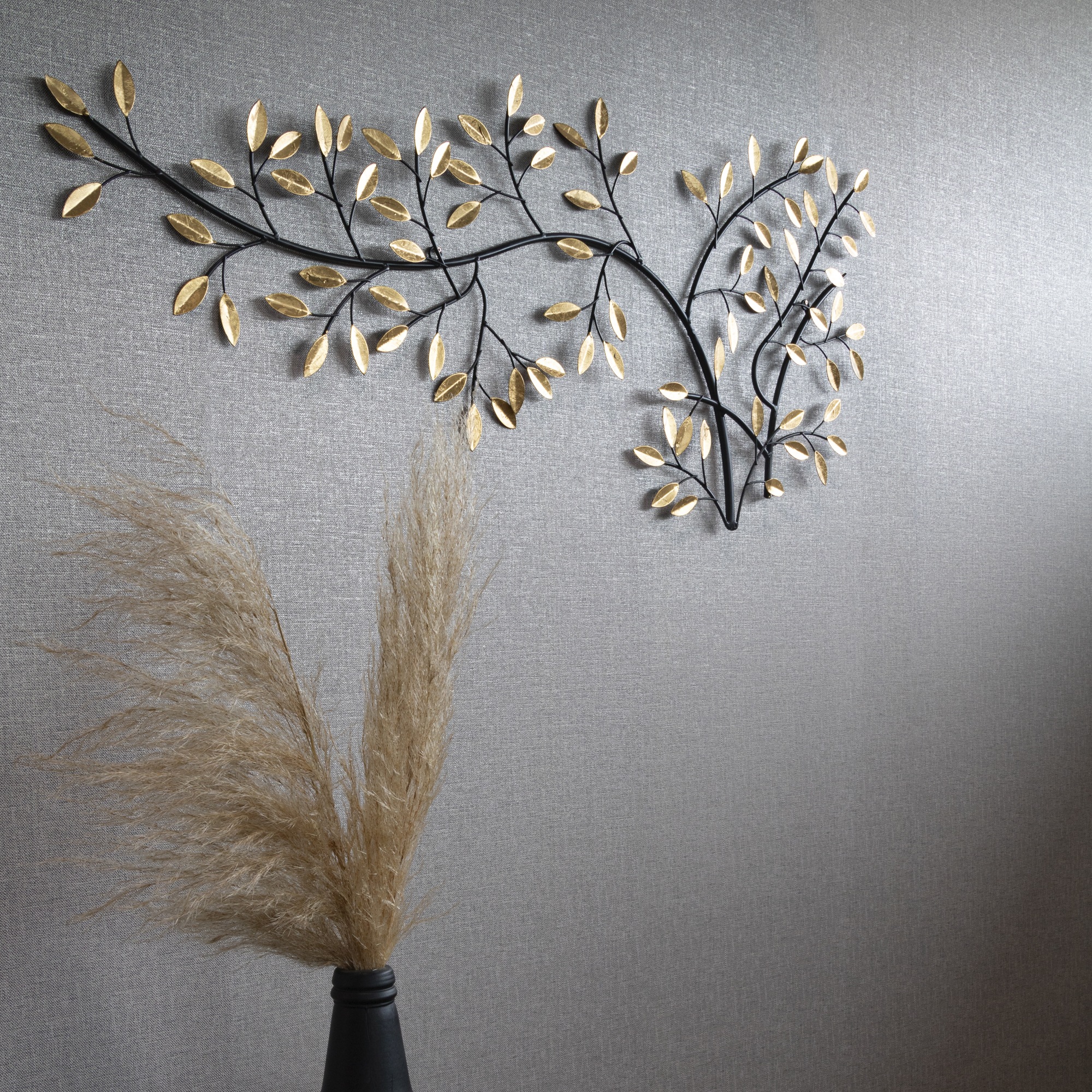 Art for the home Wandbild »Branch«, (1 St.), Luxus Metal Art Wanddeko