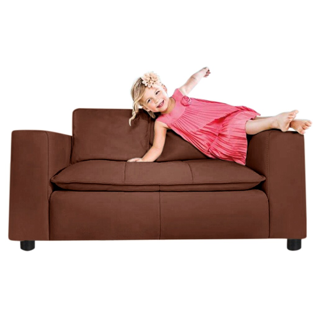 W.SCHILLIG 2-Sitzer »gioovani mini«, Kindersofa mit Rückenkissen, Breite 113 cm