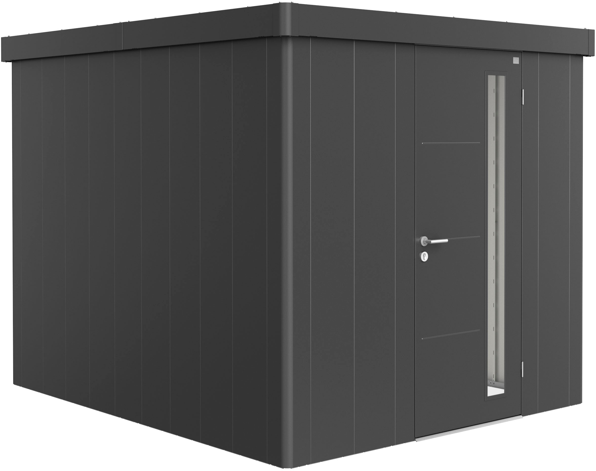 BIOHORT Gerätehaus »Neo 3B ST« Metall dunkelgrau-metallic
