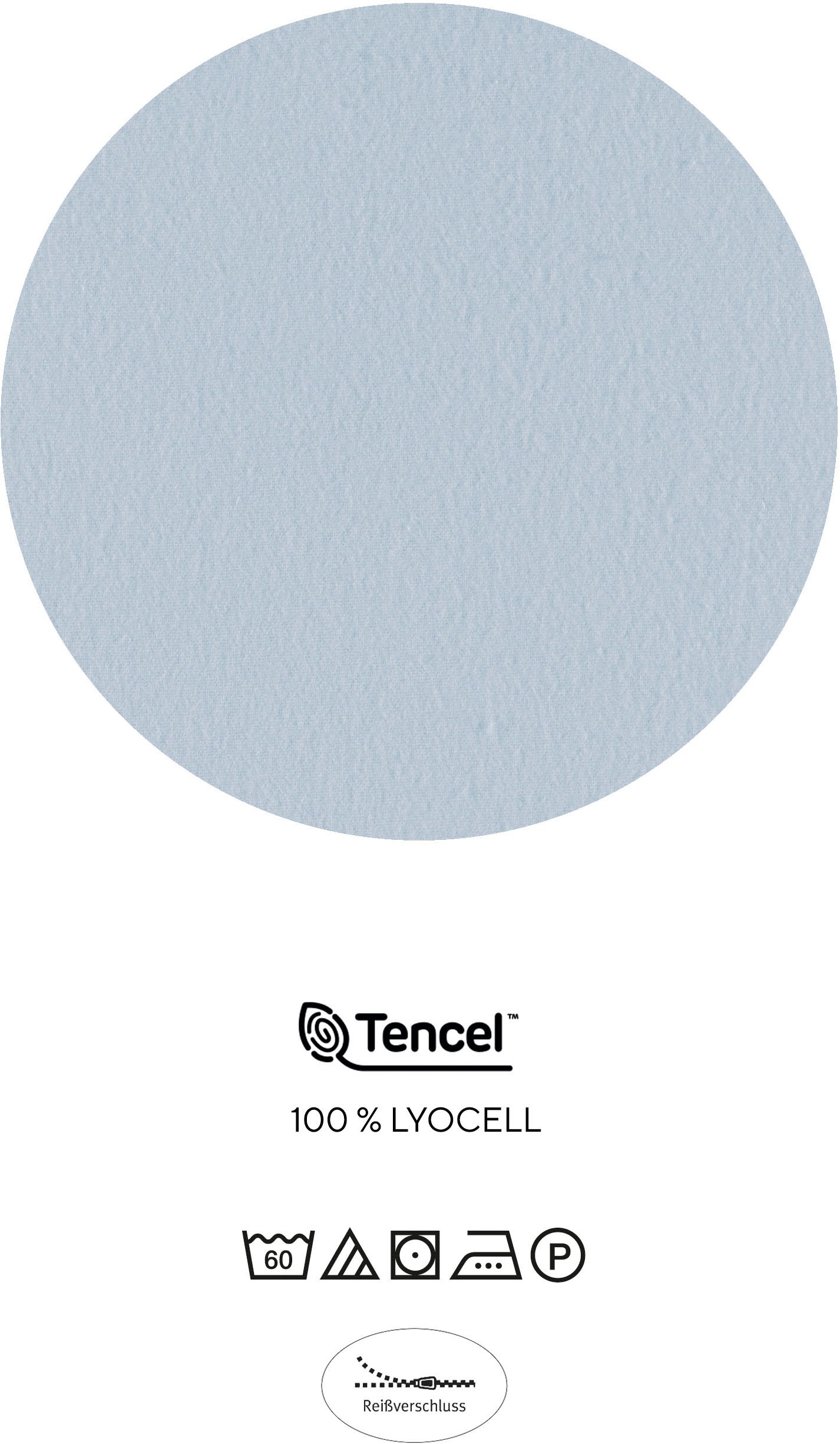 Biberna Bettwäsche »0490500« 2 Stk. tlg. Tencel-Flanell, made in Germany, weich+wohlig warm, pflegeleicht, RV