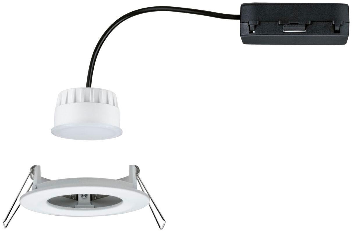 Paulmann LED Einbauleuchte »LED Einbauleuchte Nova Coin IP44 rund 78mm«, 1 flammig, Leuchtmittel LED-Modul | LED fest integriert, Memoryfunktion, Farbwechsler, Farbsteuerung, Dimmer, Smart Home