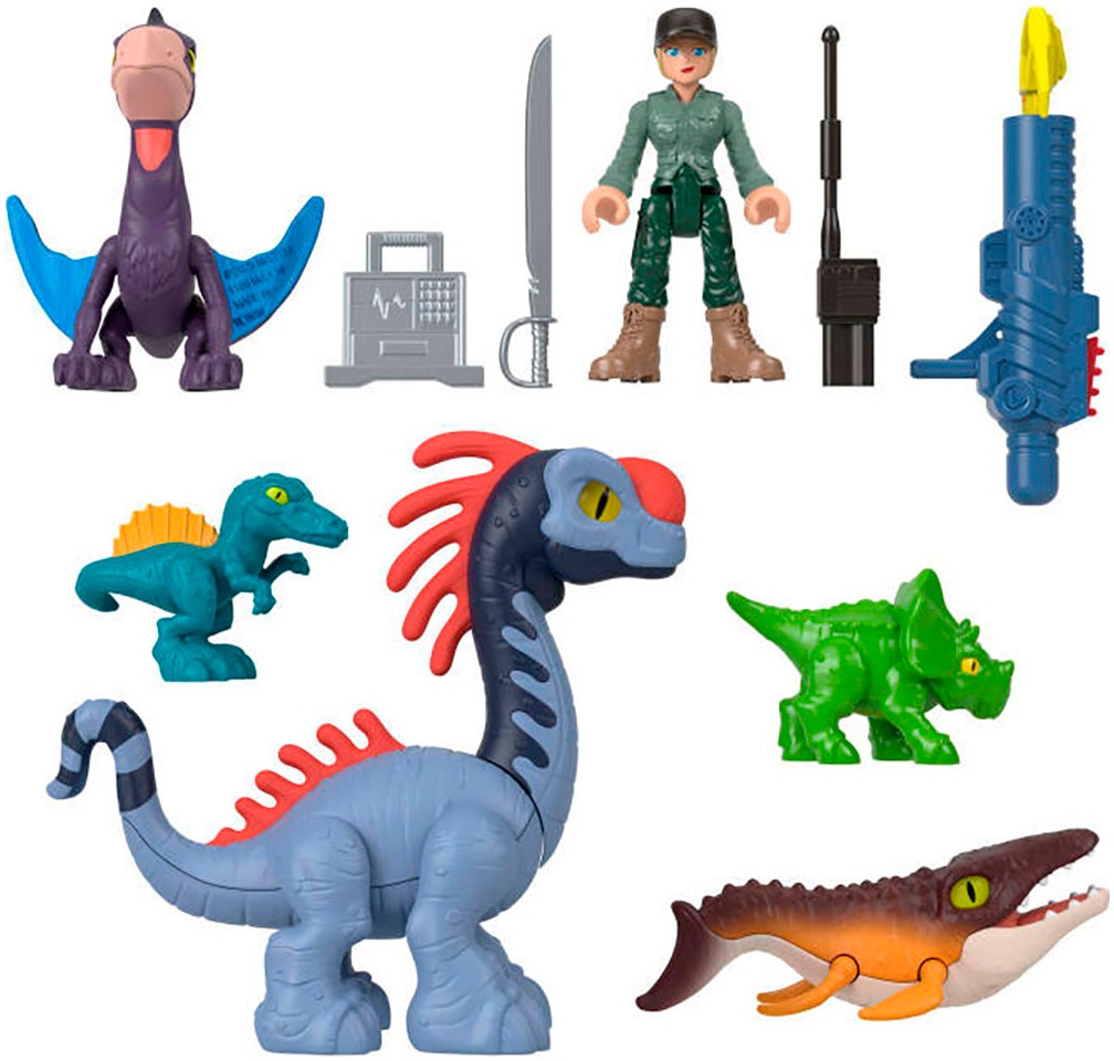 Fisher-Price® Spielfigur »Imaginext Jurassic World, Rebirth Multipack«