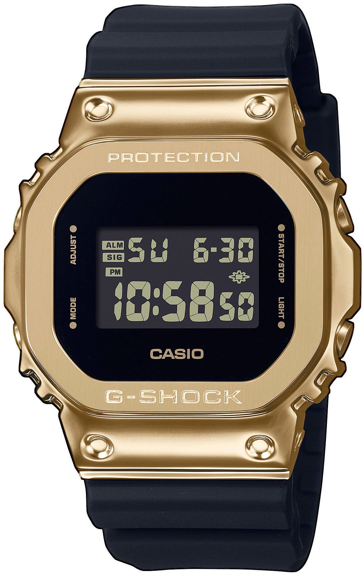 CASIO G-SHOCK Chronograph »GM-5600G-9ER«, Quarzuhr, Armbanduhr, Herrenuhr, günstig online kaufen