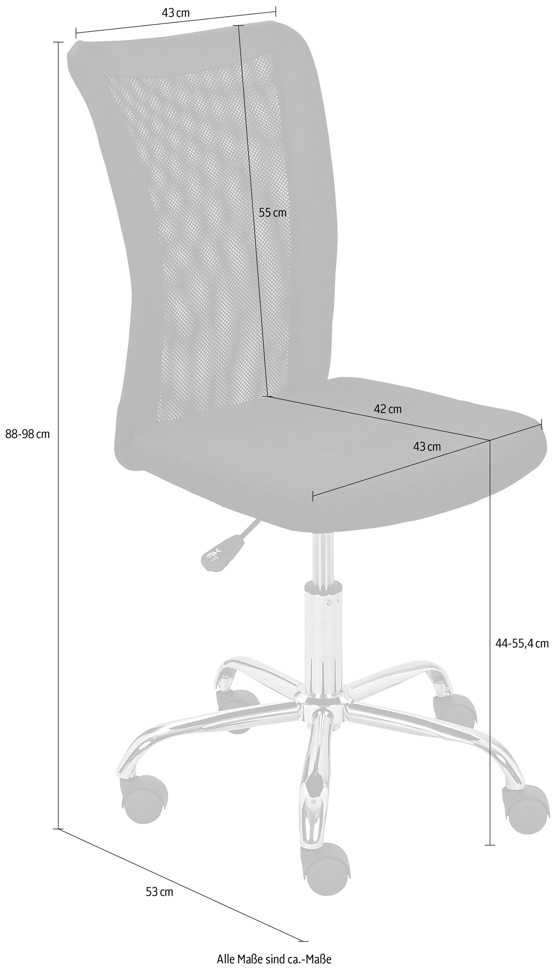 Inter Link Drehstuhl »Bonnie«, Kunstleder-Polyester