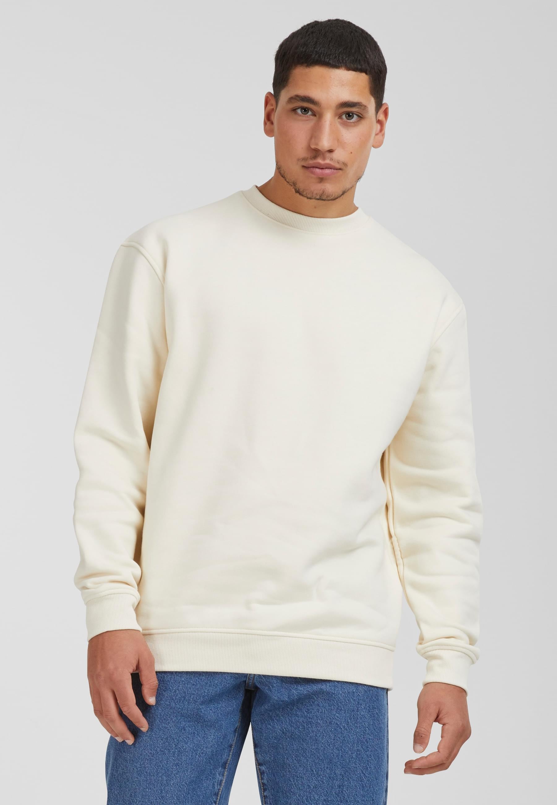 URBAN CLASSICS Rundhalspullover »Urban Classics Herren Crewneck Sweatshirt« 1 Stk. tlg.