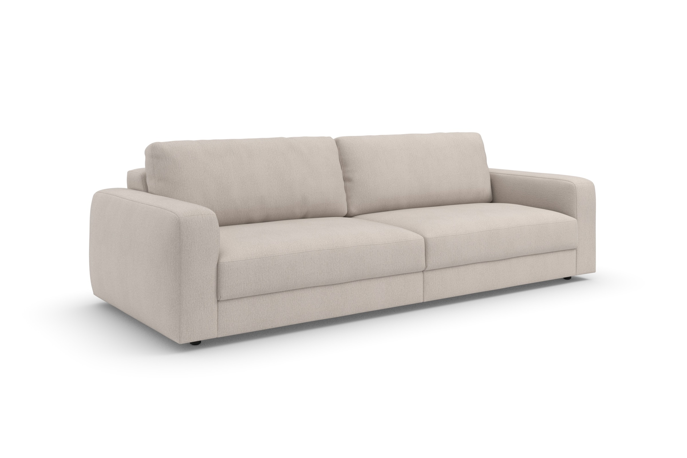 TRENDMANUFAKTUR Big-Sofa »Bourbon, Designsofa,«, mit extra hohem Sitzkomfort, in trendigem Cord Bezug erhältlich