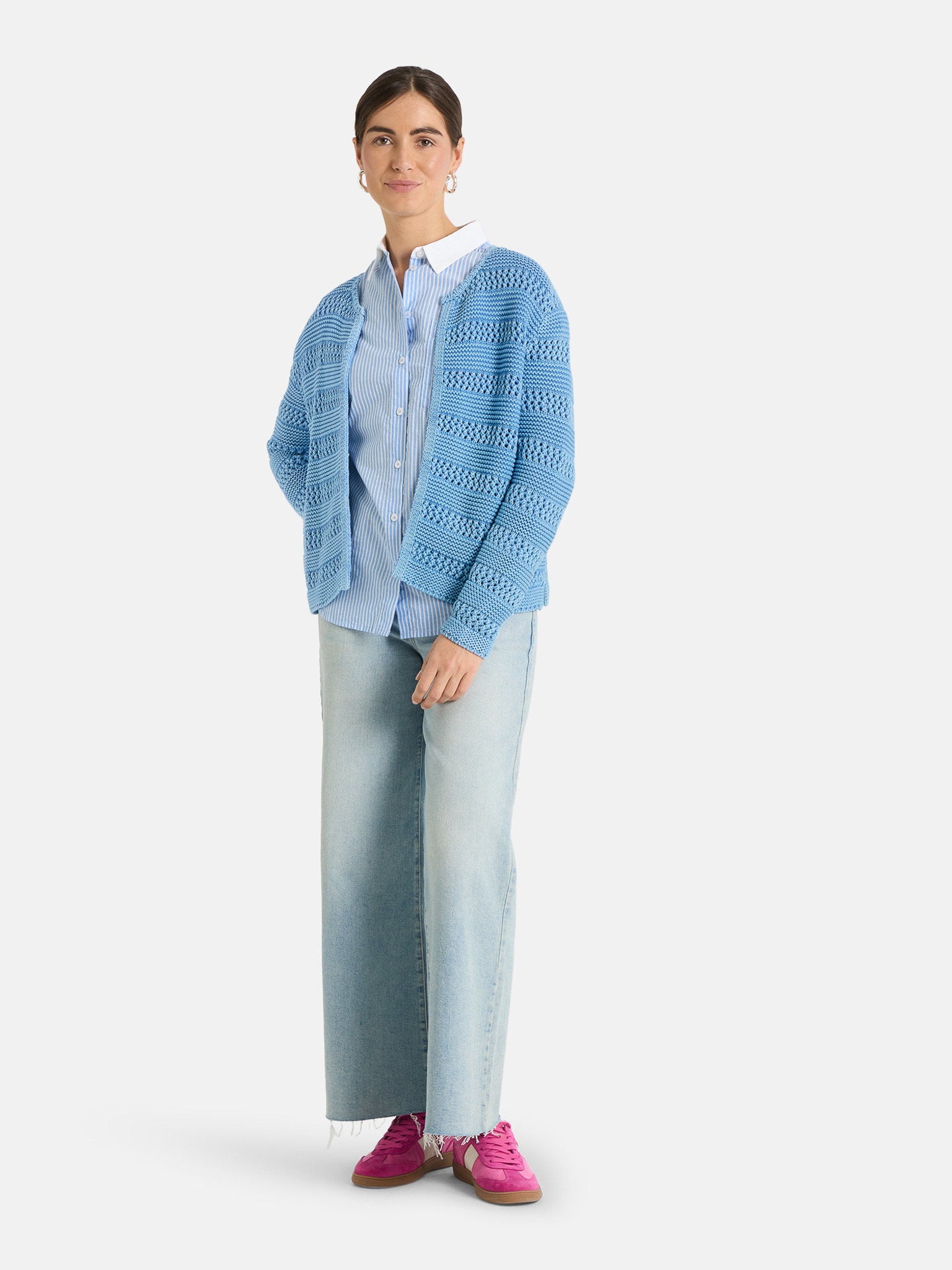 Lieblingsstück Strickjacke »TienL« aus 100% Baumwolle