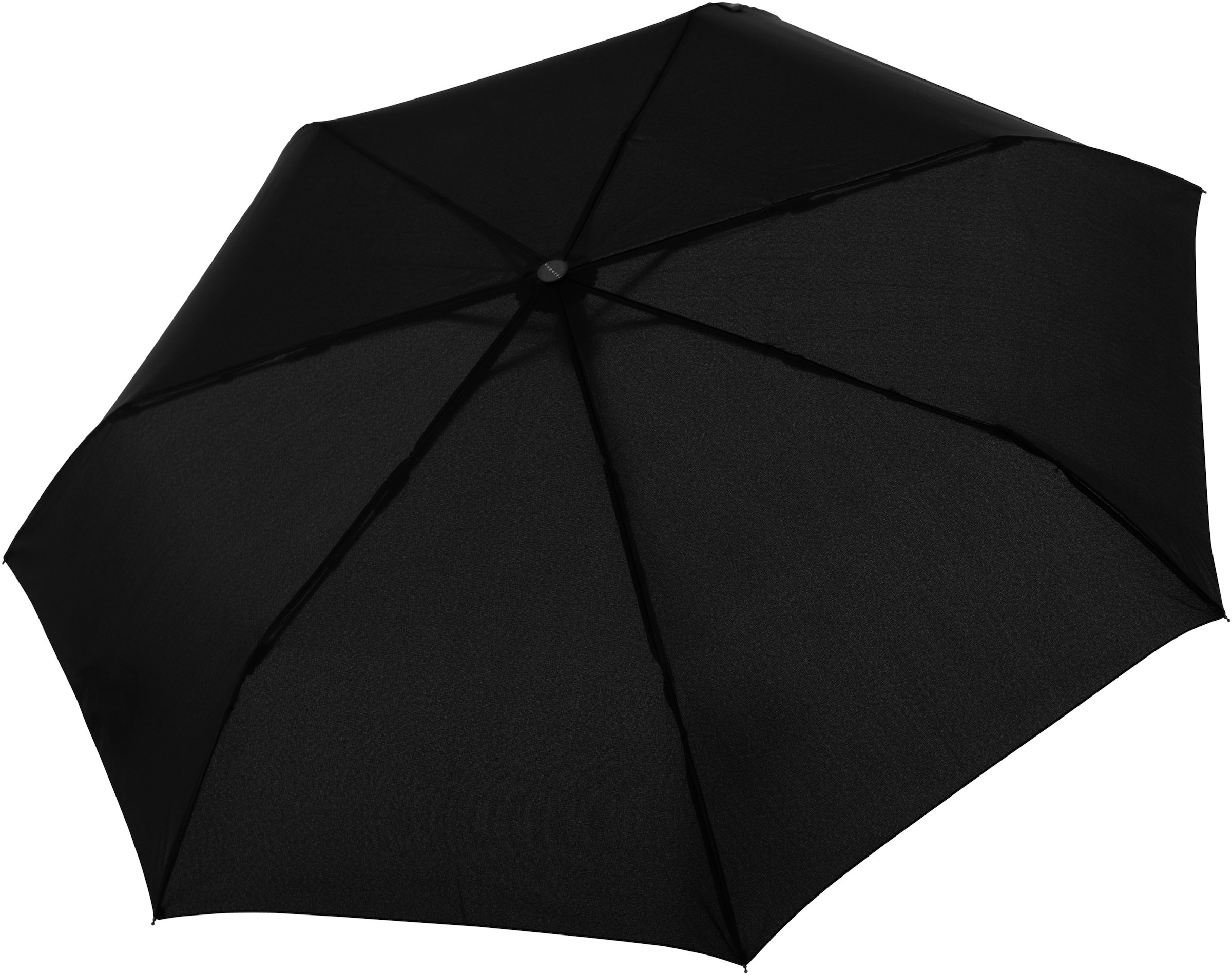 bugatti Taschenregenschirm »Mate, uni black«, für Herren