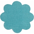 HANSE Home Fußmatte »Deko Soft«, blumenförmig, 7 mm Höhe, waschbar, Unifarben Design, Rutschfest, Robust, Pflegeleicht, Saugfähig, Eingangsbereich