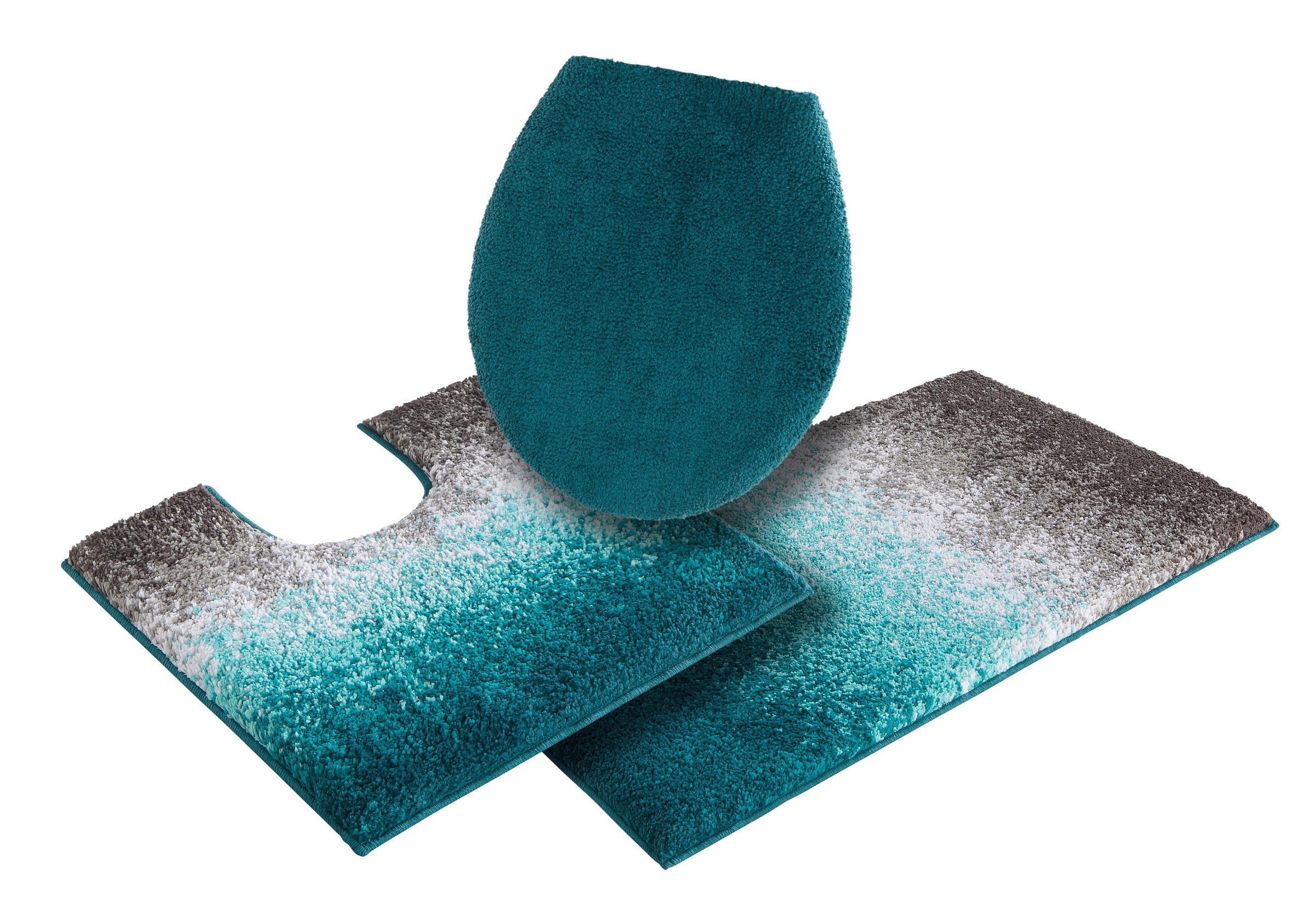 my home Badematte »Elif, Badvorleger, Badezimmer Teppich« Höhe 15 mm rutsch günstig online kaufen