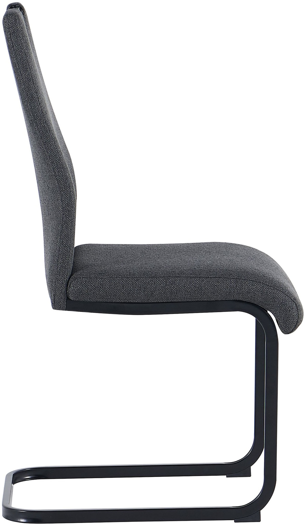 byLIVING Freischwinger »CAPRI« (Set) 2 Stk.Webstoff, bis 110 kg, Schaumstoff, Schwingstuhlgestell, mit Griff