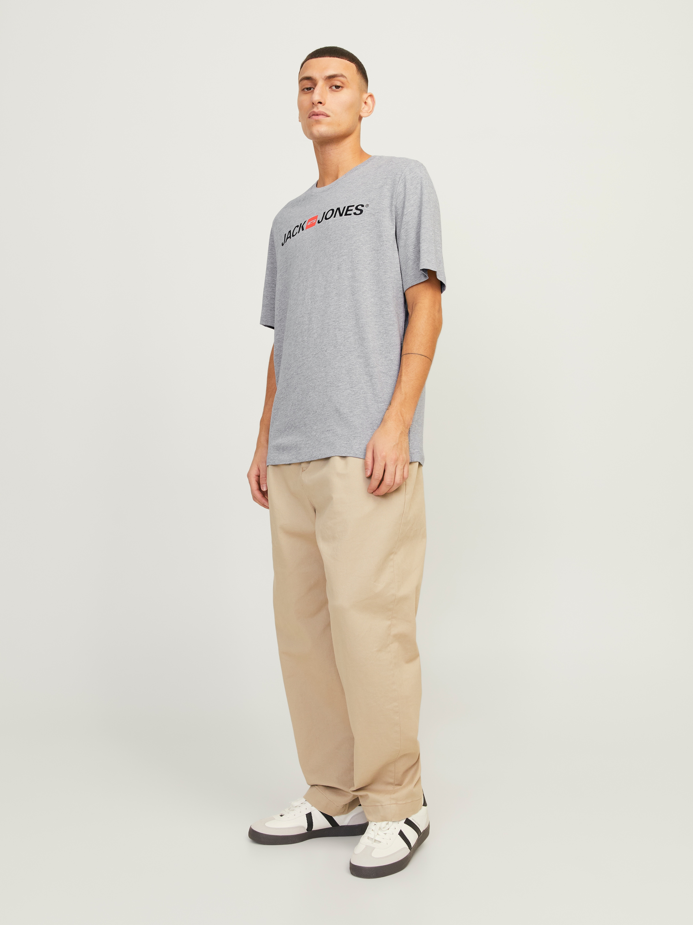 Jack & Jones Rundhalsshirt »JJECORP OLD LOGO TEE SS O-NECK NOOS«