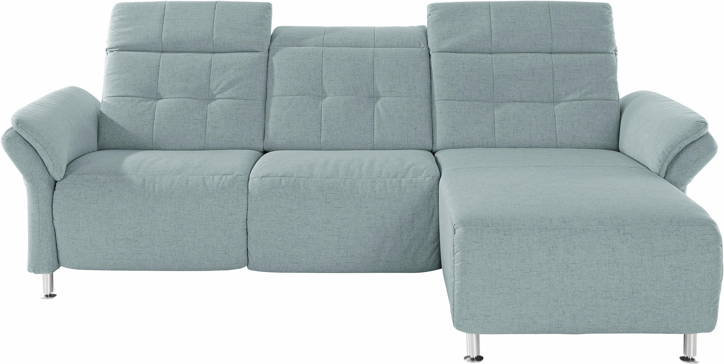 Home affaire Ecksofa »Manhattan L-Form« 2 Sitze mit elektrischer Relaxfunkt günstig online kaufen
