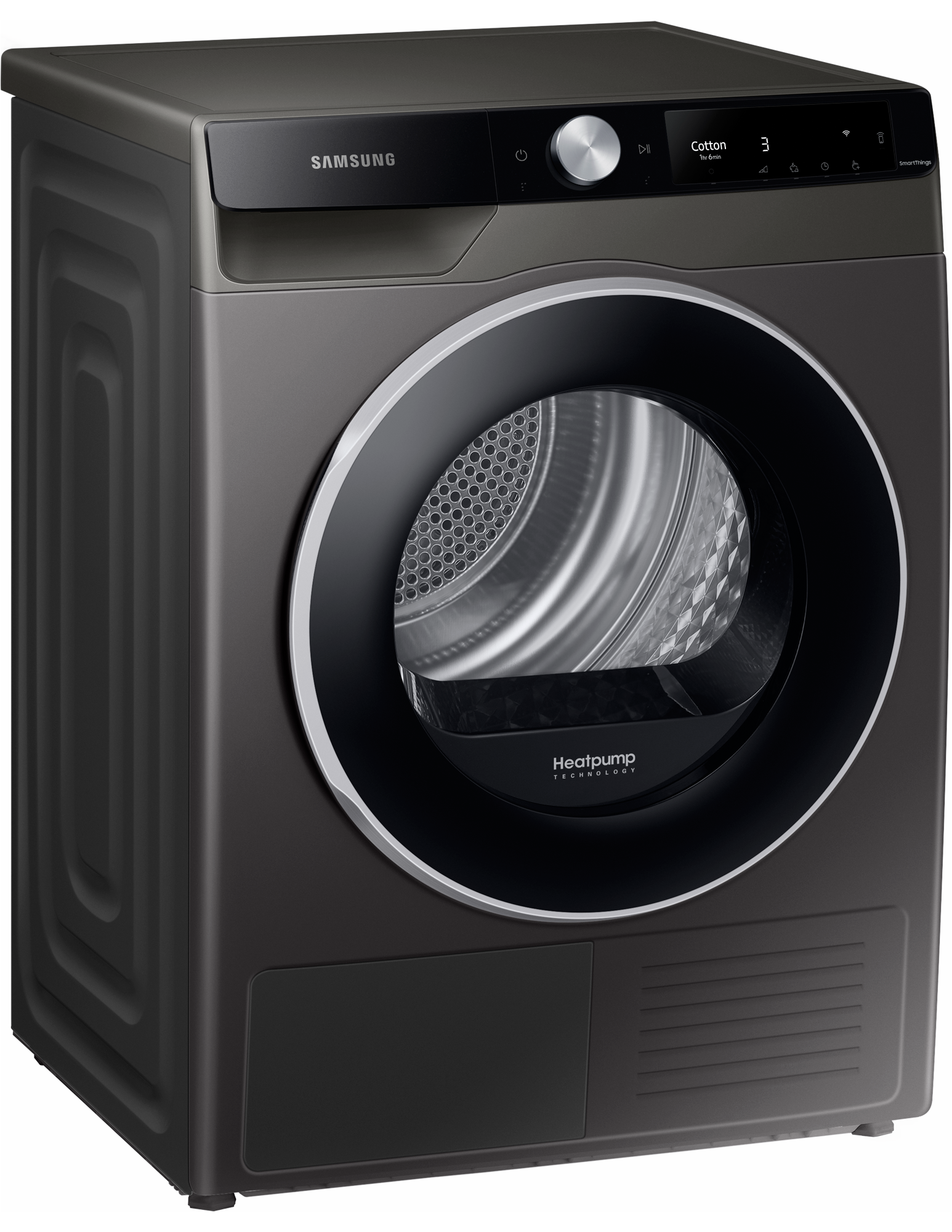 SAMSUNG Wärmepumpentrockner »DV80T6220LX/S2« Knitterschutz grau