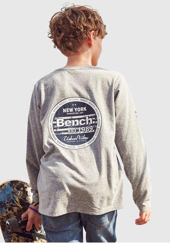Bench. Langarmshirt »mit Ärmel-und Rückendruck« kaufen