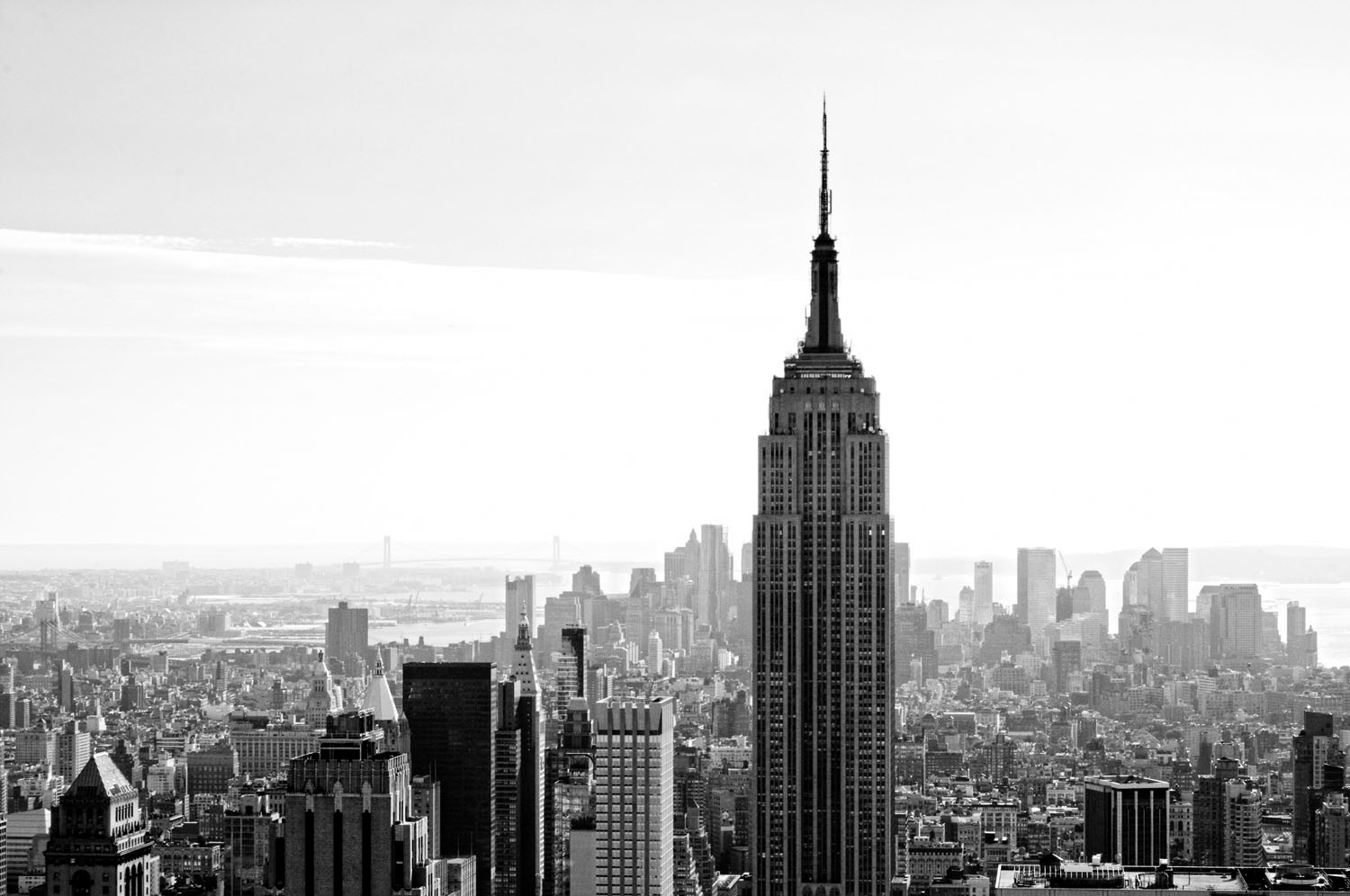 queence Acrylglasbild »Elgin«, Stadt-Foto-Schwarz-Weiß-Amerika-Bilder von A günstig online kaufen