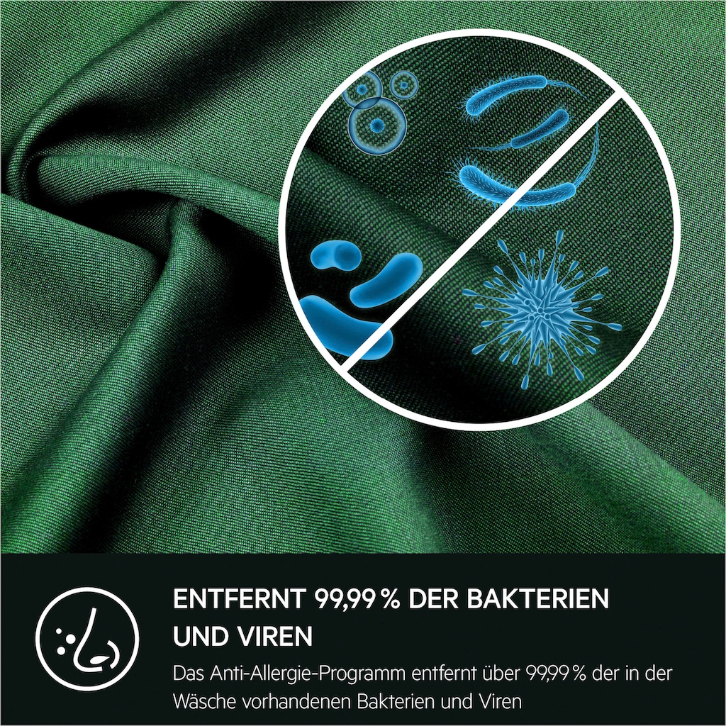 AEG Waschmaschine »L6FBA51680«, L6FBA51680, 8 kg, 1600 U/min, Hygiene-/ Anti-Allergie Programm mit Dampf