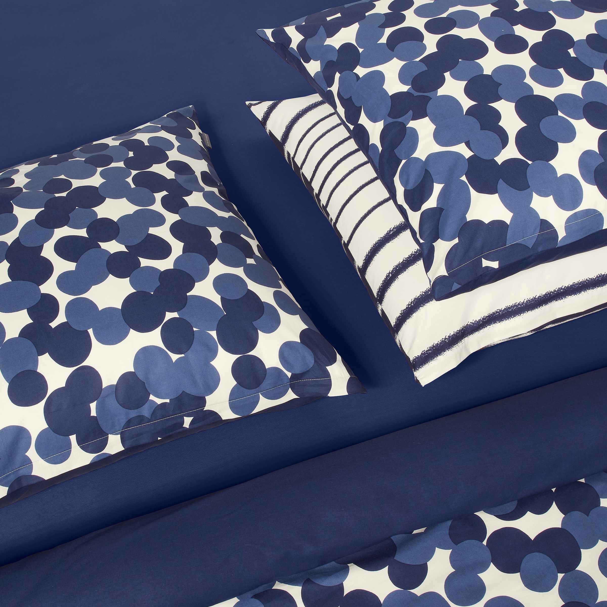 Schiesser Wendebettwäsche »Allez aus weicher Baumwolle mit aufheiternden Punkten« 2 Stk. tlg. Made in Green