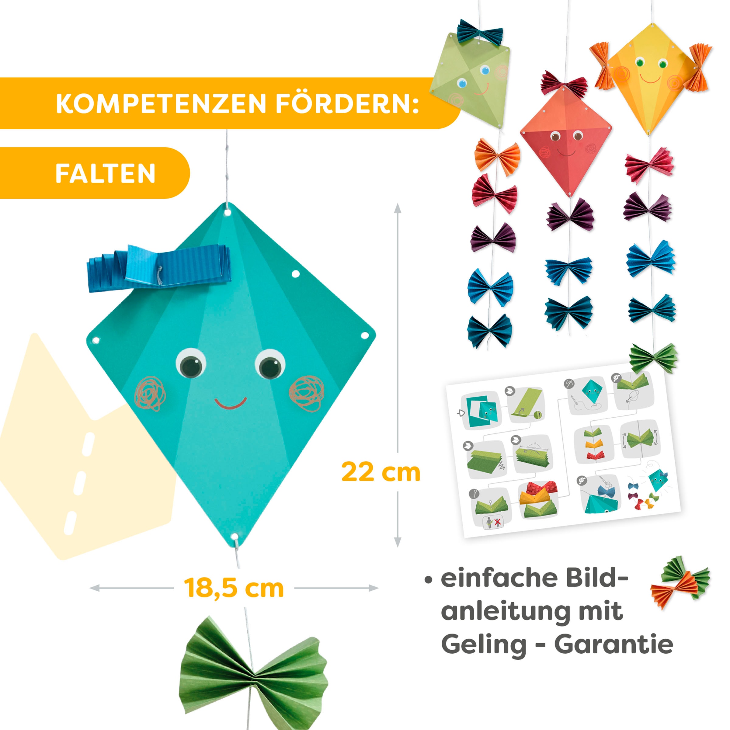 Haba Kreativset »3er Bastelsets Erstes Basteln Herbst«