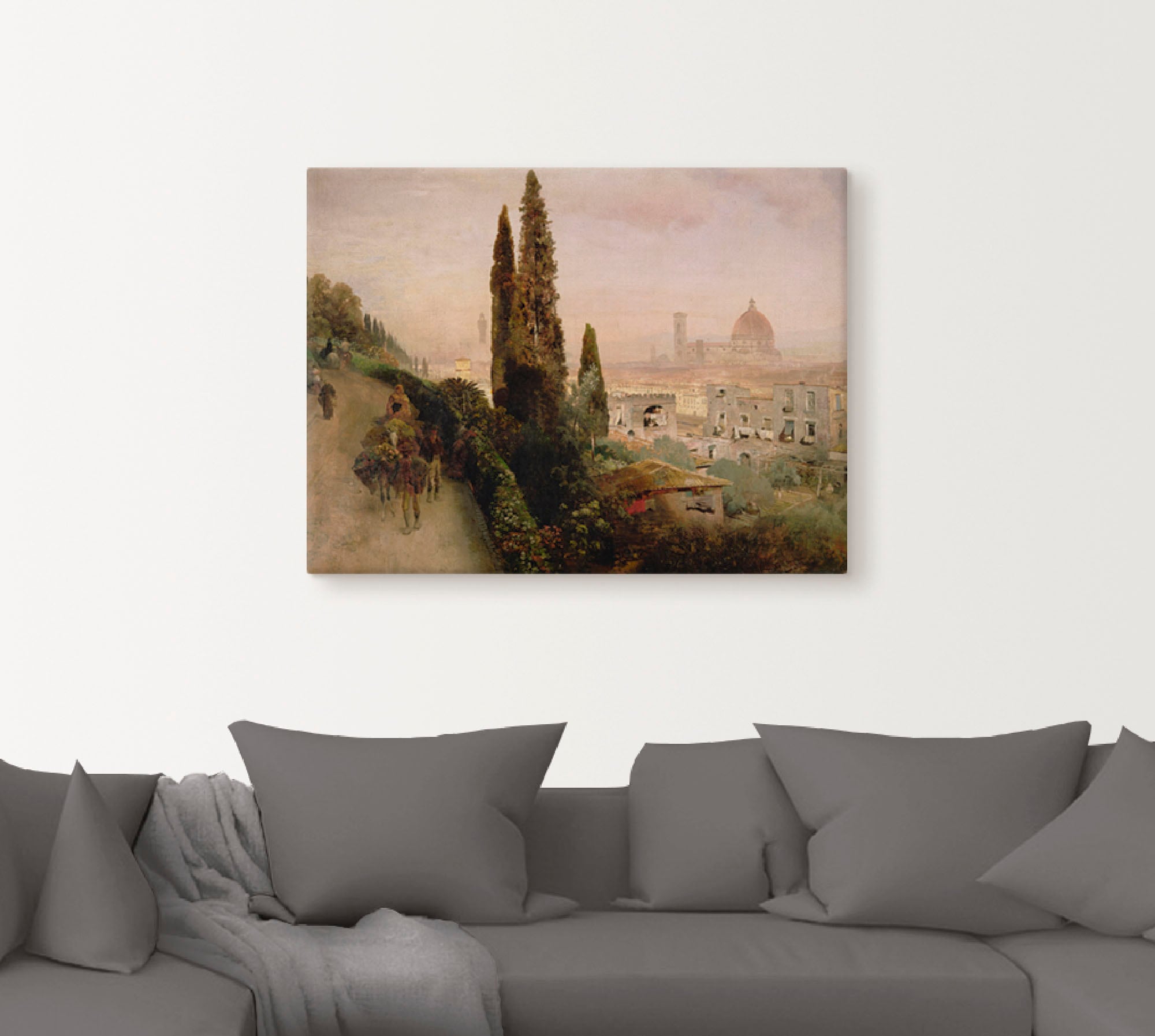 oder Italien, Wandbild Größen als »Florenz.«, versch. bestellen (1 in online Artland Poster Leinwandbild, St.), Wandaufkleber