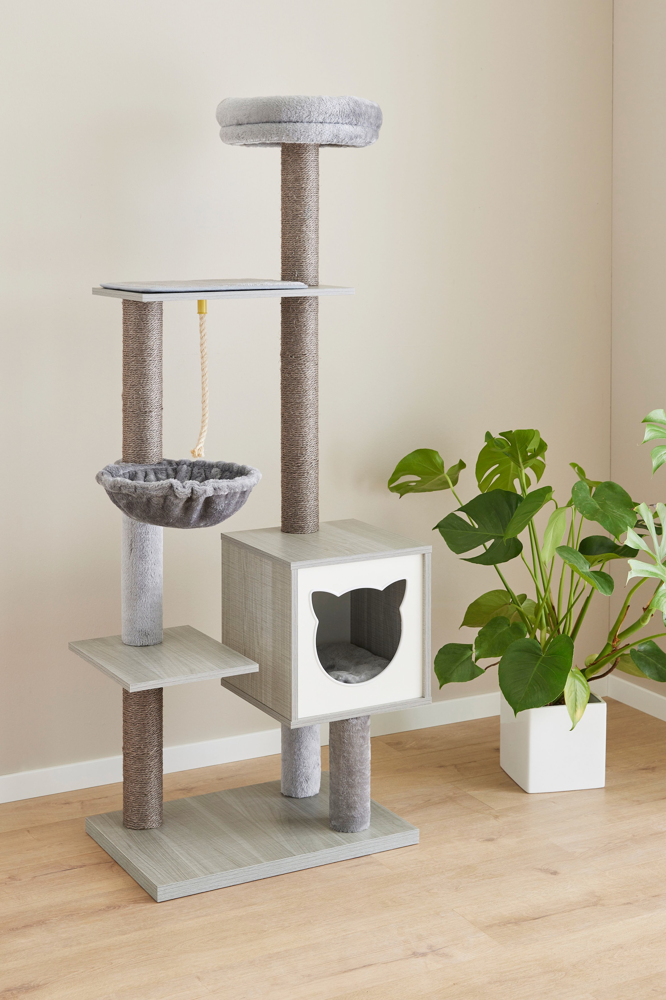 ABUKI Kratzbaum »Pippa XL«, hoch, BxTxH: 59x39x159 cm
