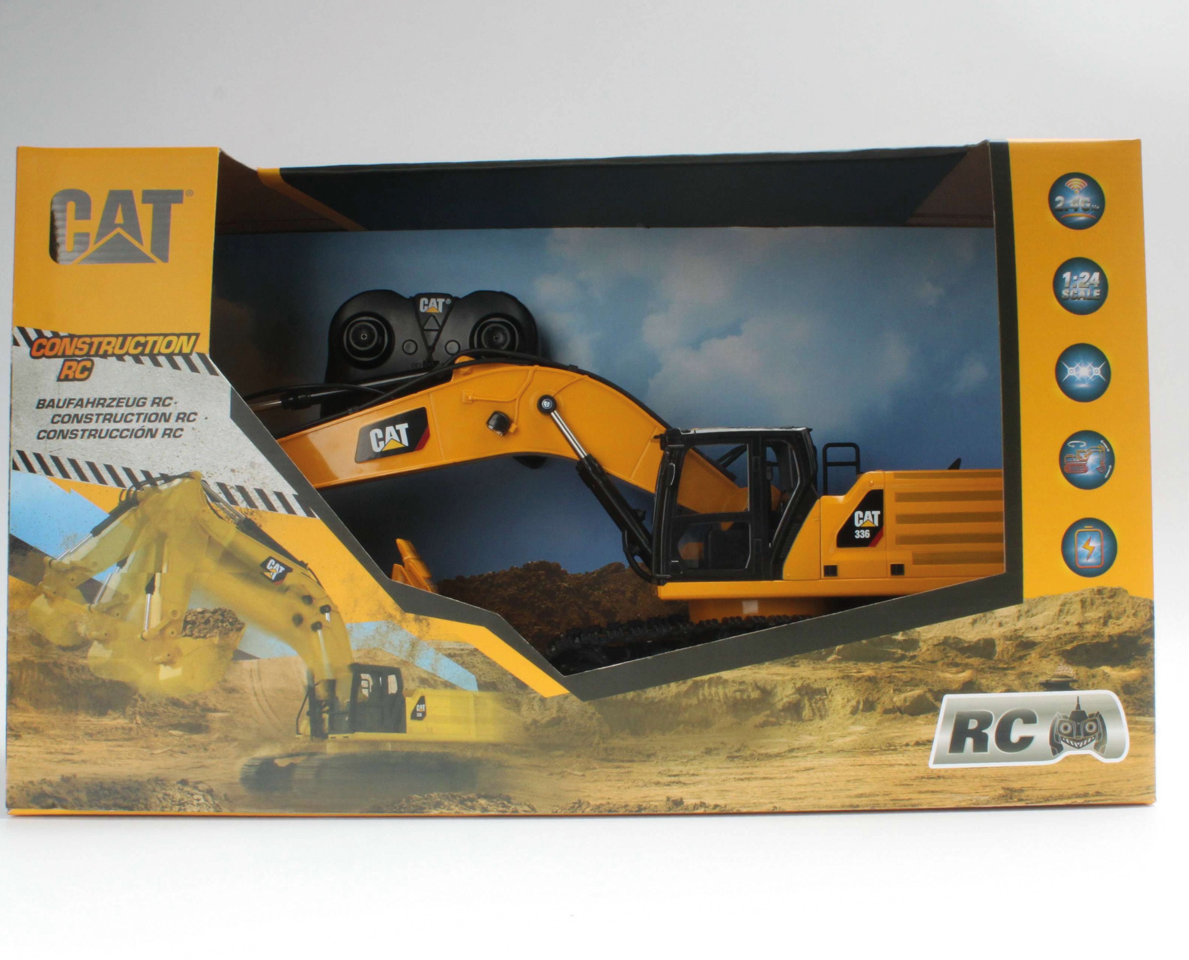 Carrera® RC-Bagger »Carrera® RC - 2,4 GHzCat 336 Excavater«