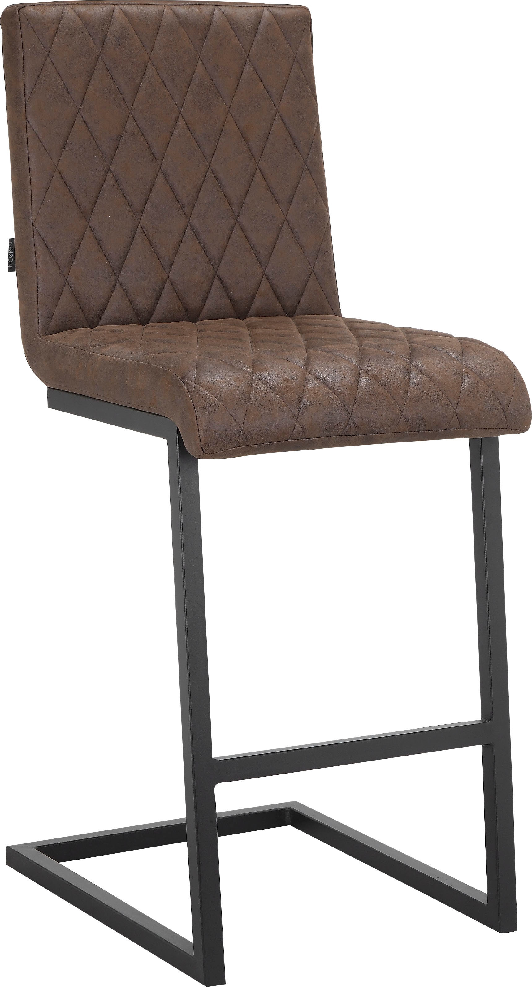 INOSIGN Bistrostuhl »Janelle« () 2 Stk. Microfaser Sitz und Rücken gepolste günstig online kaufen