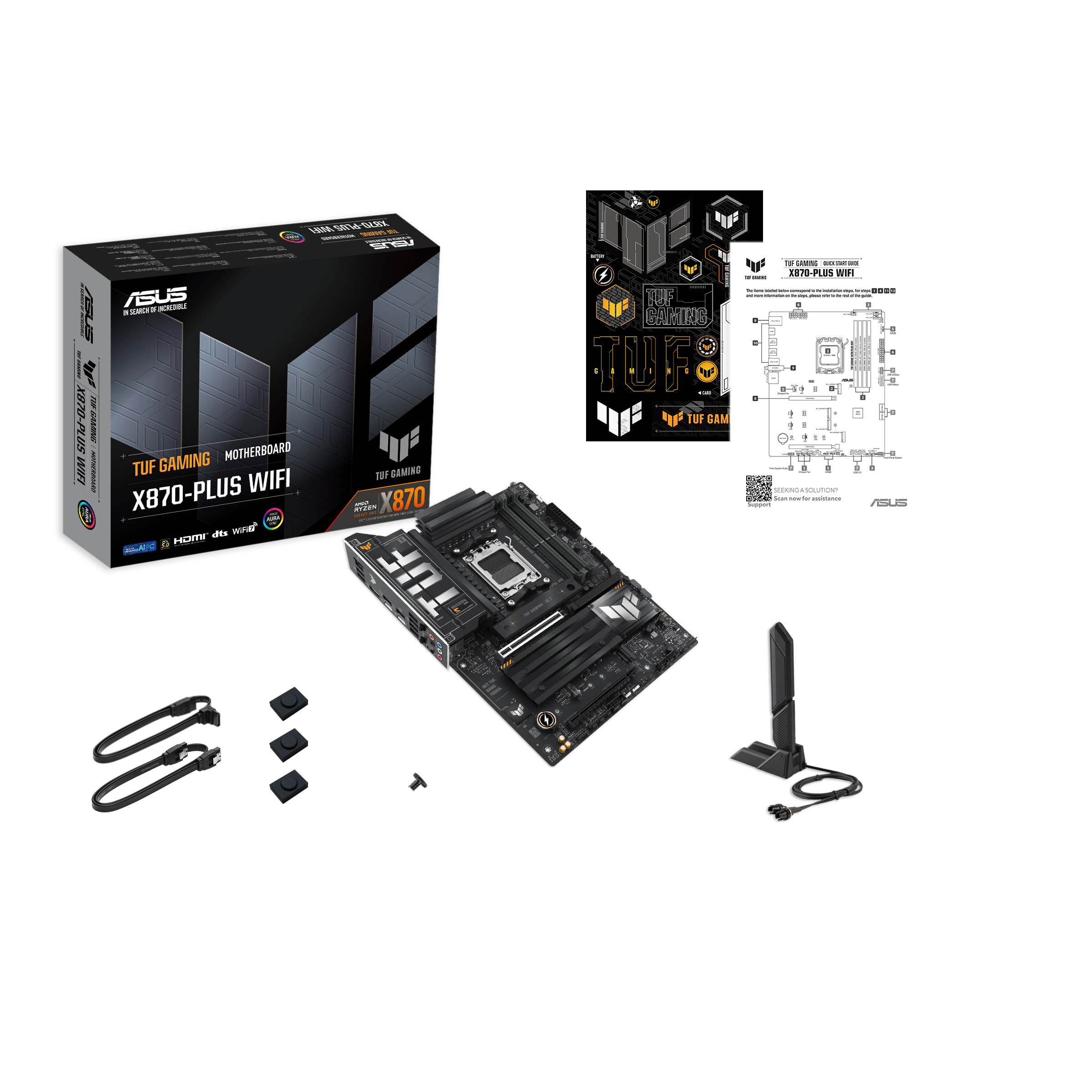 Asus Mainboard »TUF GAMING X870-PLUS WIFI«