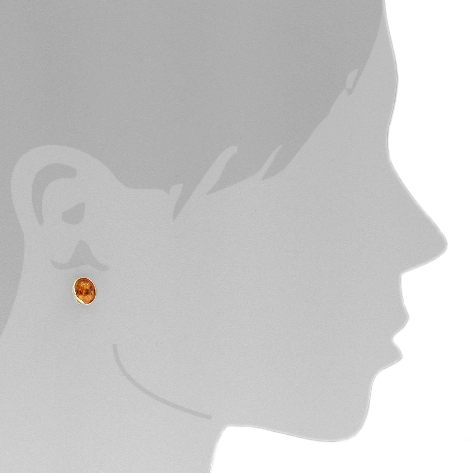 OSTSEE-SCHMUCK Paar Ohrstecker »Ostsee-Schmuck Ohrstecker Melanie Ohrstecker Melanie«