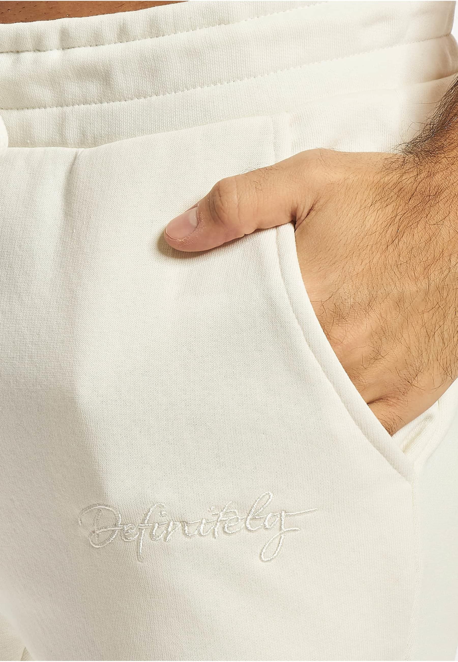 DEF Stoffhose »DEF Herren DEF Left Leg Print Jogger«