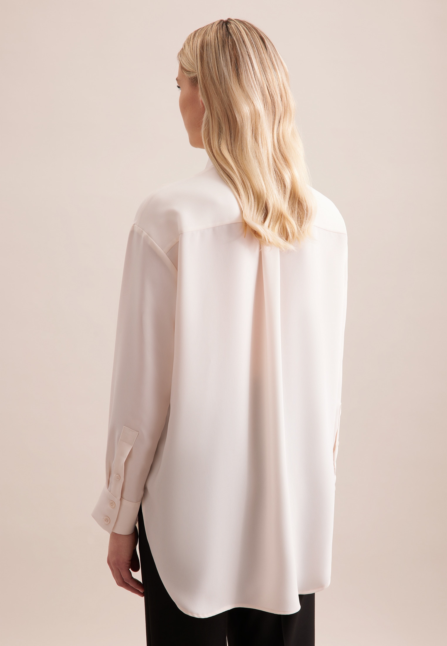seidensticker Hemdbluse, 1/1 Kragen Uni